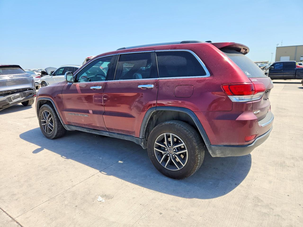 2021 Jeep Grand Cherokee Limited Burgundy vin: 1C4RJFBG5MC549828