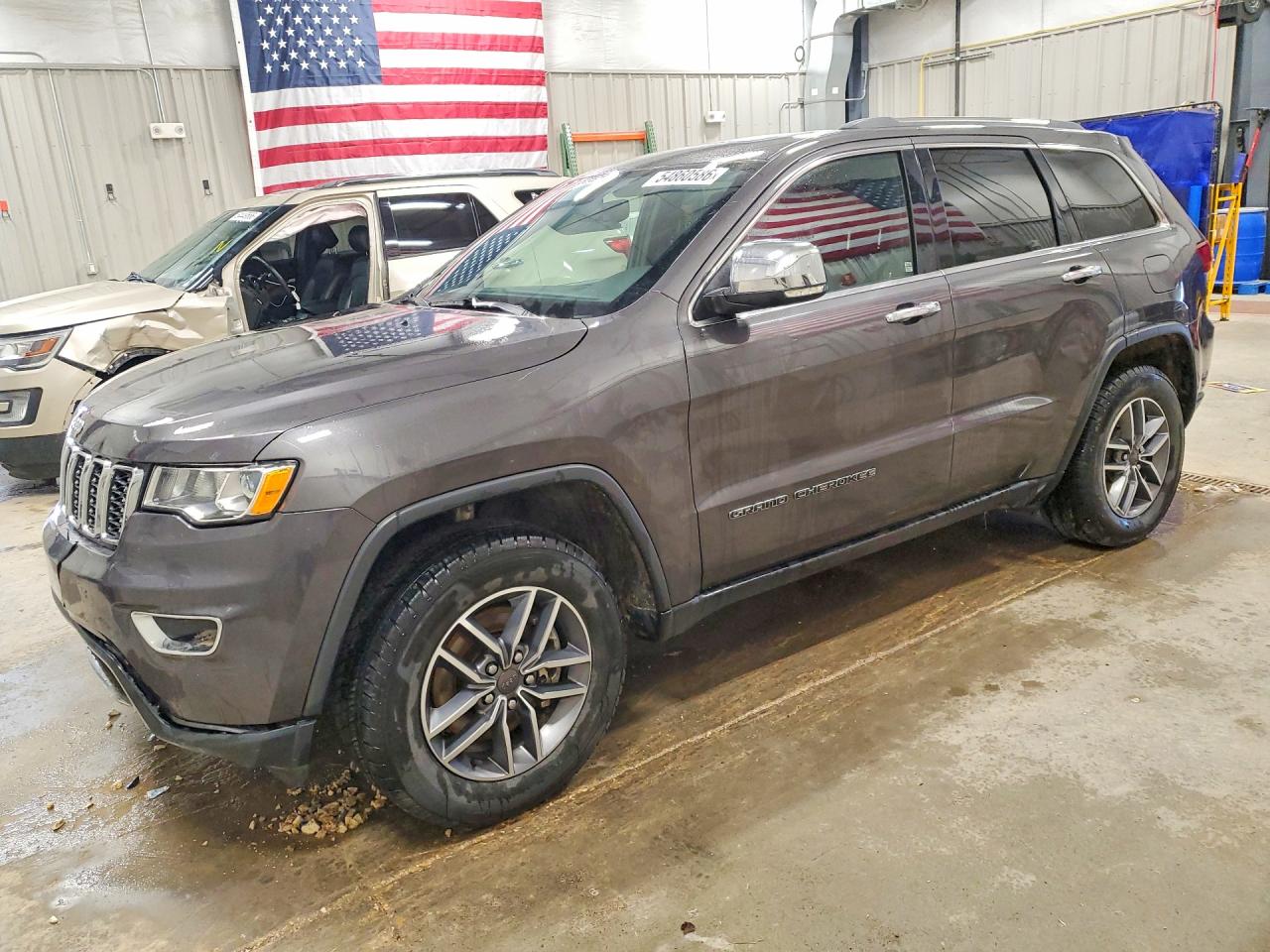 2021 Jeep Grand Cherokee Limited Gray vin: 1C4RJFBG5MC882319