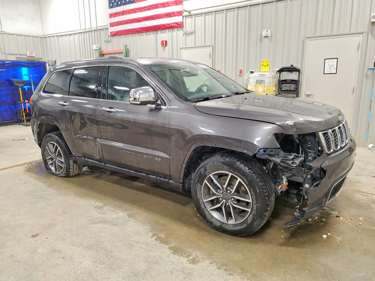 2021 Jeep Grand Cherokee Limited Gray vin: 1C4RJFBG5MC882319