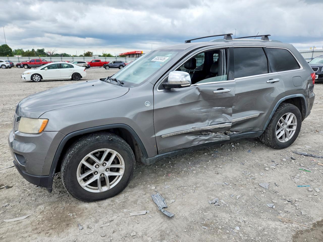 2012 Jeep Grand Cherokee Limited Серый vin: 1C4RJFBG6CC134886