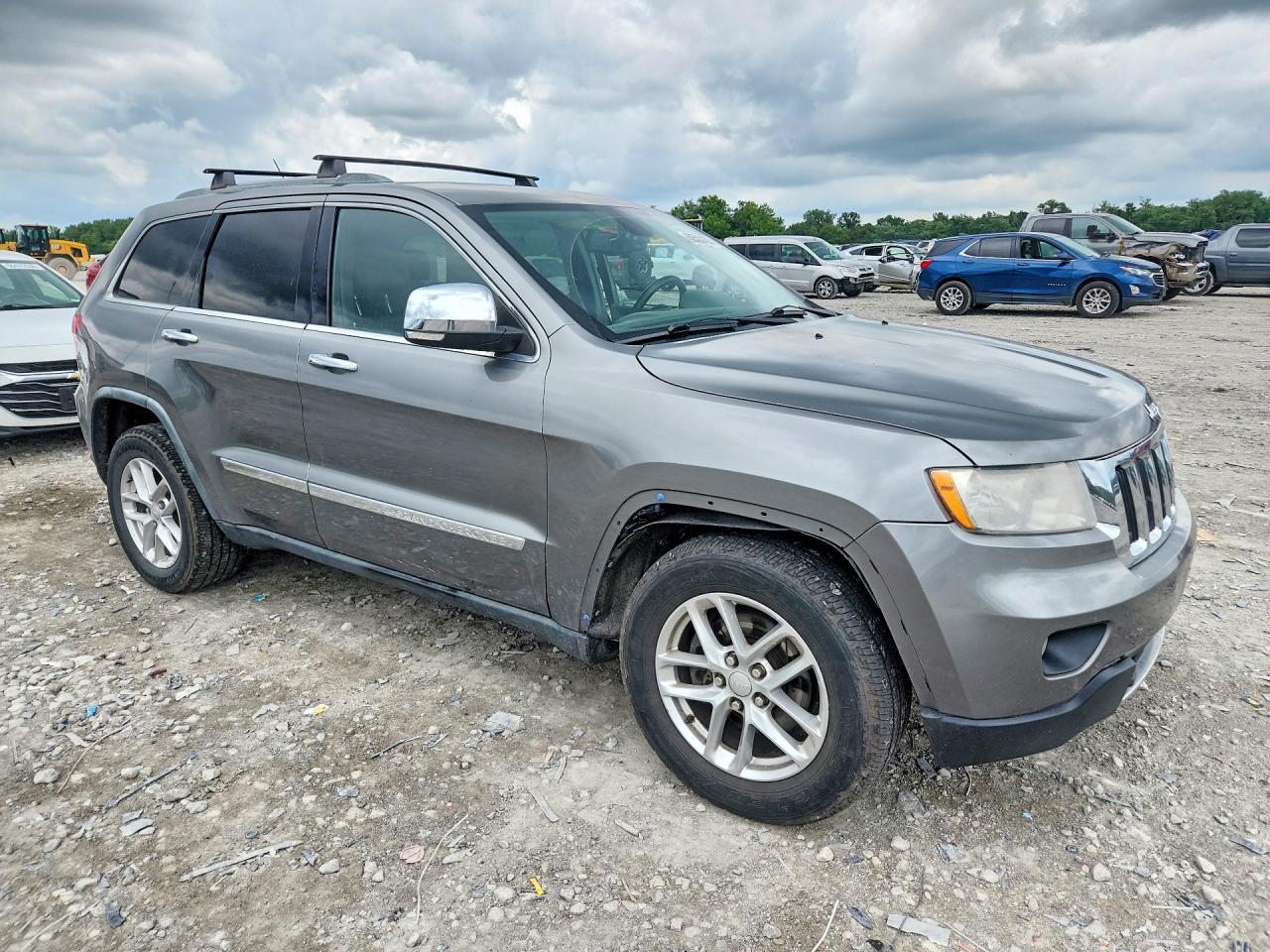2012 Jeep Grand Cherokee Limited Gray vin: 1C4RJFBG6CC134886