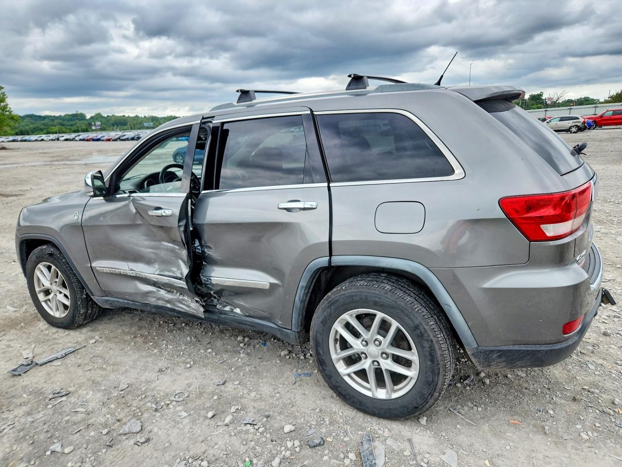 2012 Jeep Grand Cherokee Limited Gray vin: 1C4RJFBG6CC134886