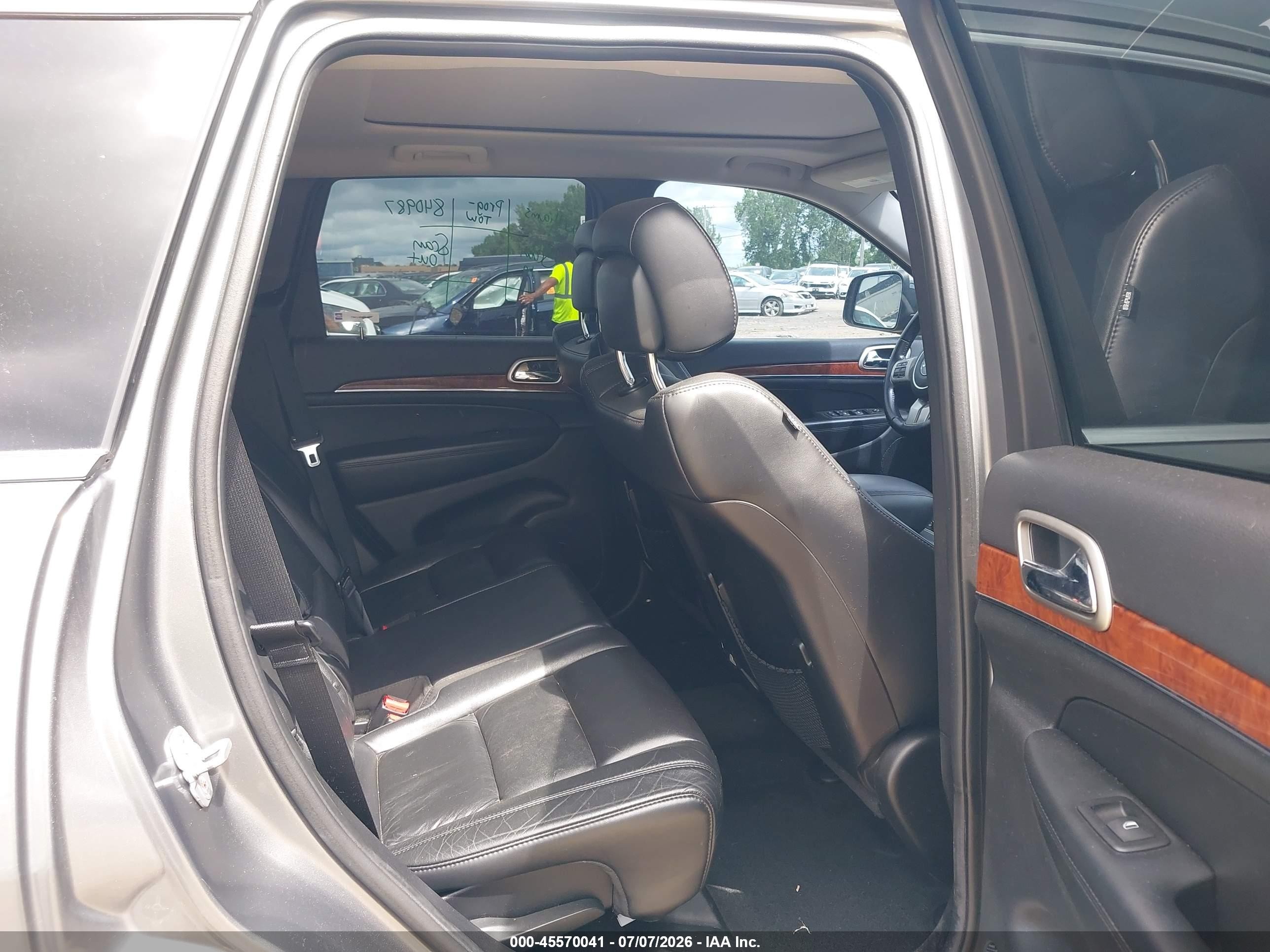 2012 Jeep Grand Cherokee Limited Серый vin: 1C4RJFBG6CC140509