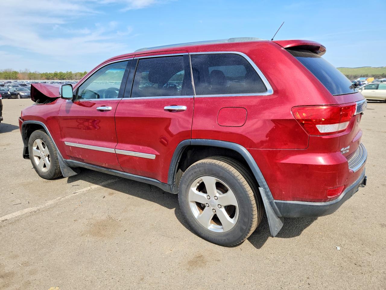 2013 Jeep Grand Cherokee Limited Red vin: 1C4RJFBG6DC510939