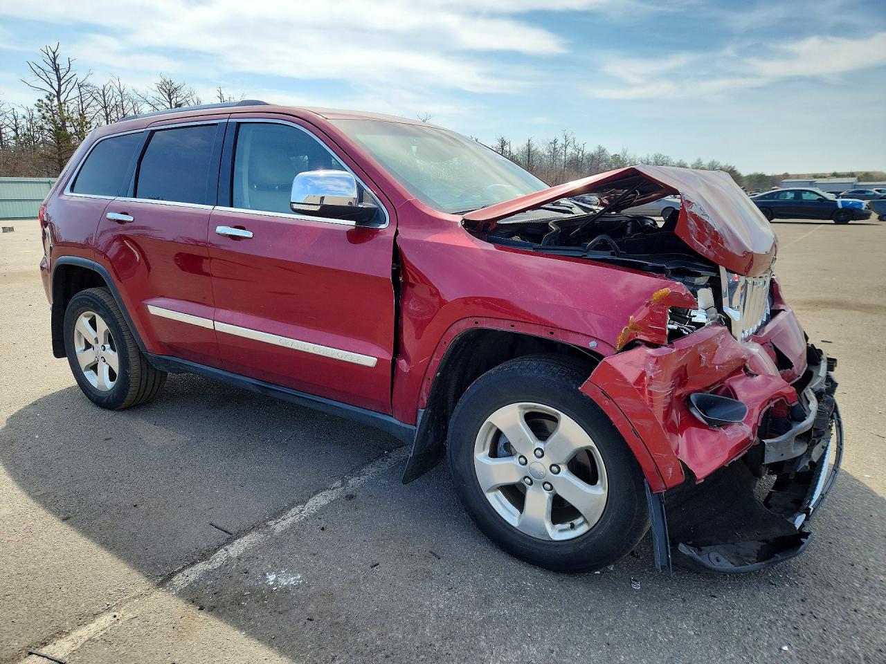 2013 Jeep Grand Cherokee Limited Red vin: 1C4RJFBG6DC510939