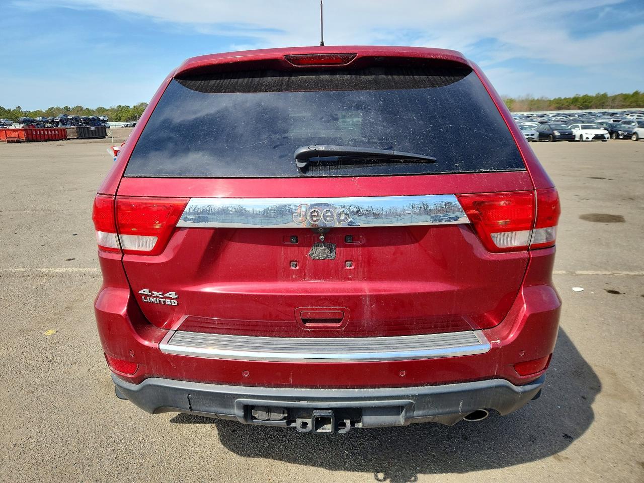 2013 Jeep Grand Cherokee Limited Red vin: 1C4RJFBG6DC510939