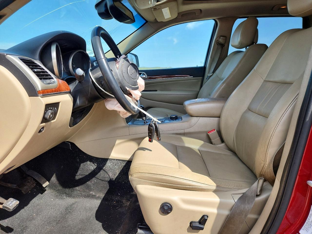 2013 Jeep Grand Cherokee Limited Red vin: 1C4RJFBG6DC510939