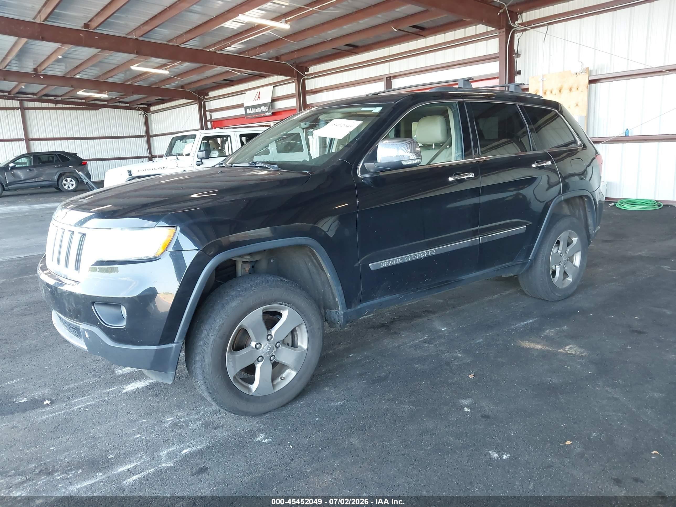 2013 Jeep Grand Cherokee Limited Black vin: 1C4RJFBG6DC560062