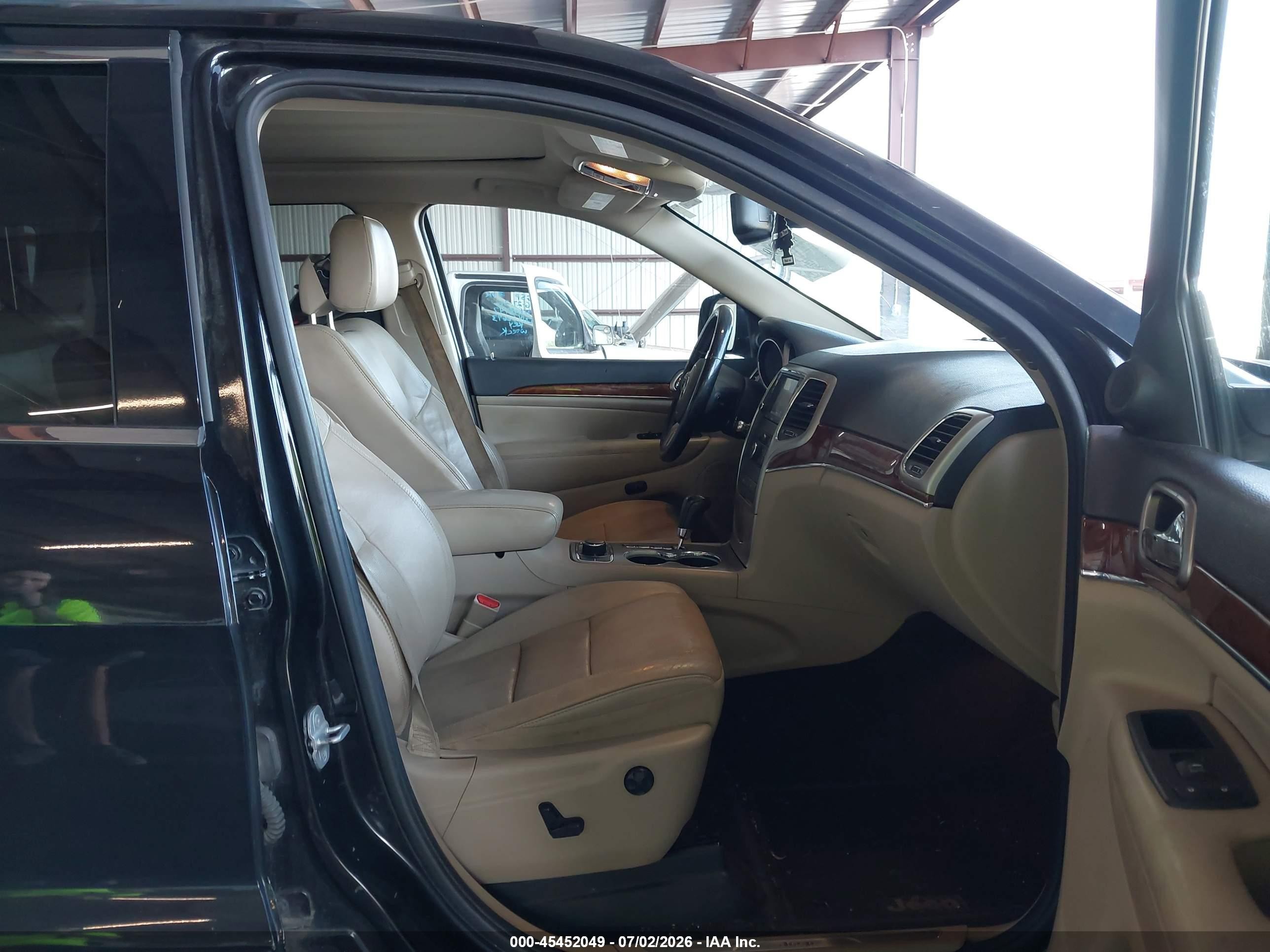2013 Jeep Grand Cherokee Limited Black vin: 1C4RJFBG6DC560062