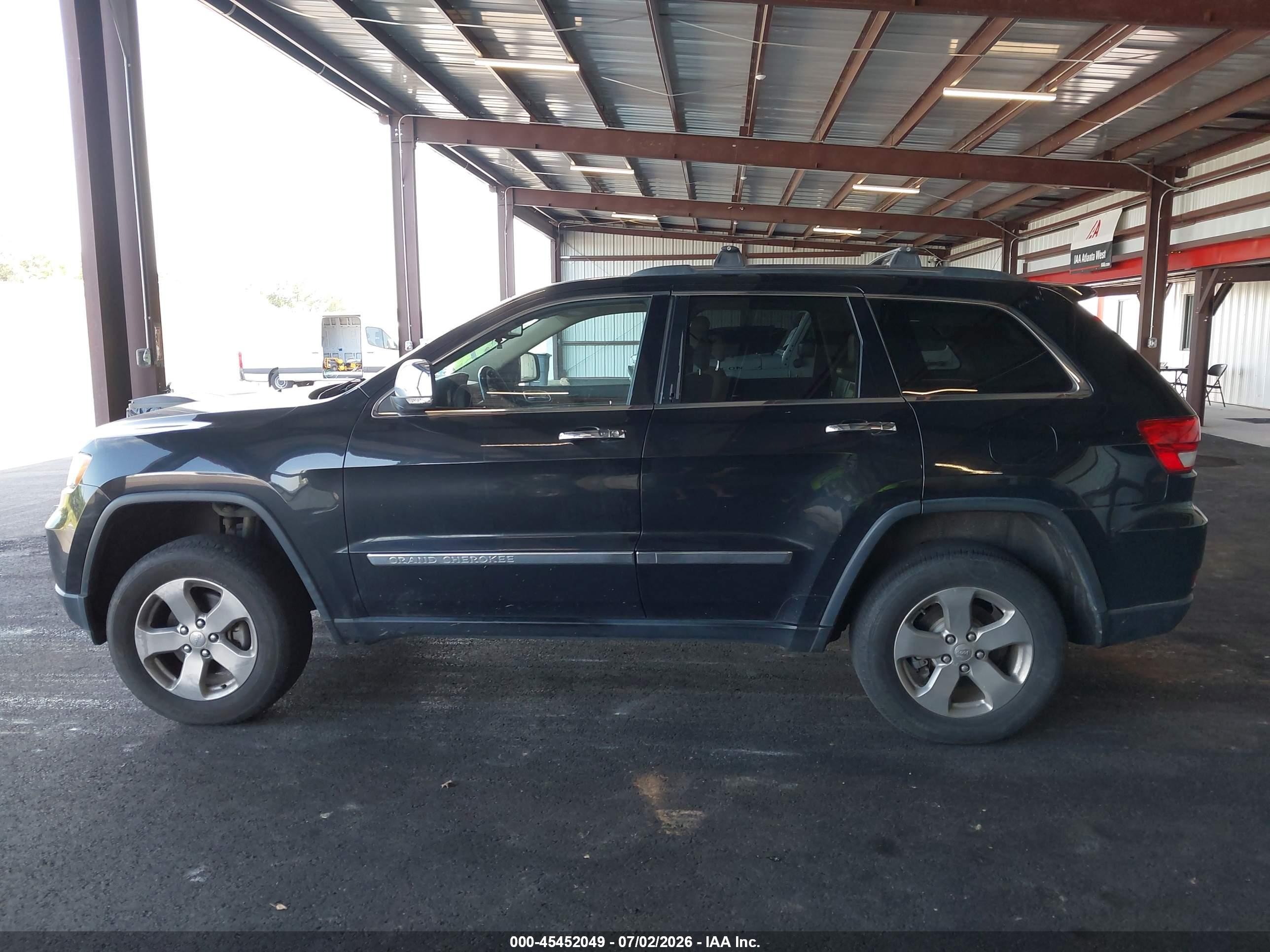 2013 Jeep Grand Cherokee Limited Black vin: 1C4RJFBG6DC560062