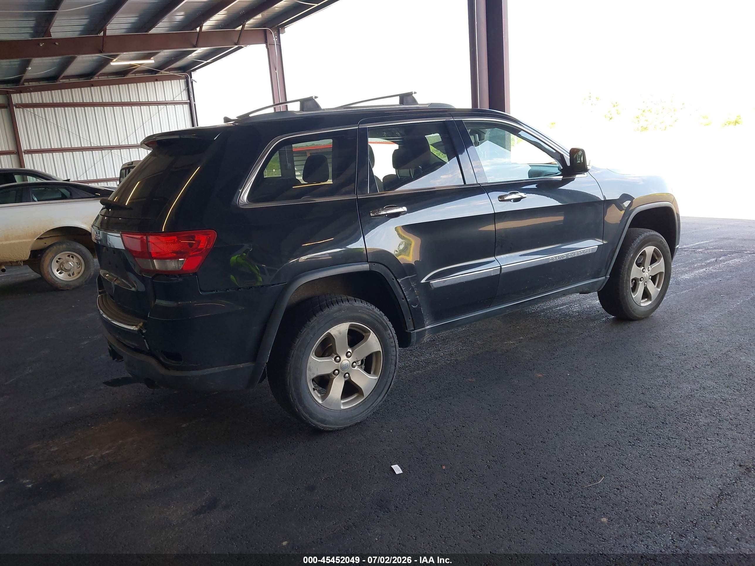 2013 Jeep Grand Cherokee Limited Black vin: 1C4RJFBG6DC560062