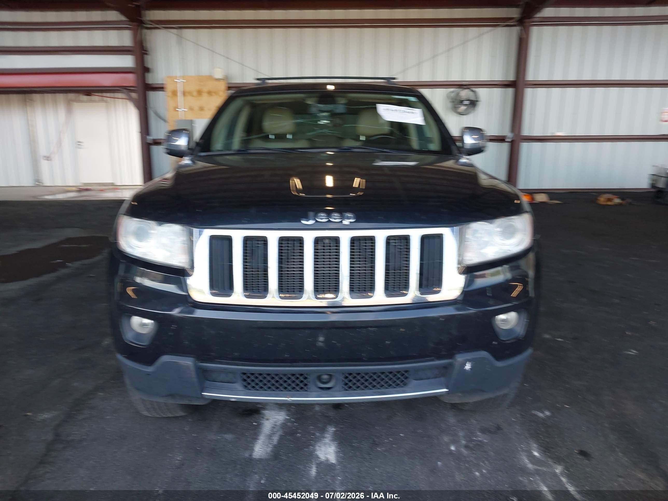 2013 Jeep Grand Cherokee Limited Black vin: 1C4RJFBG6DC560062