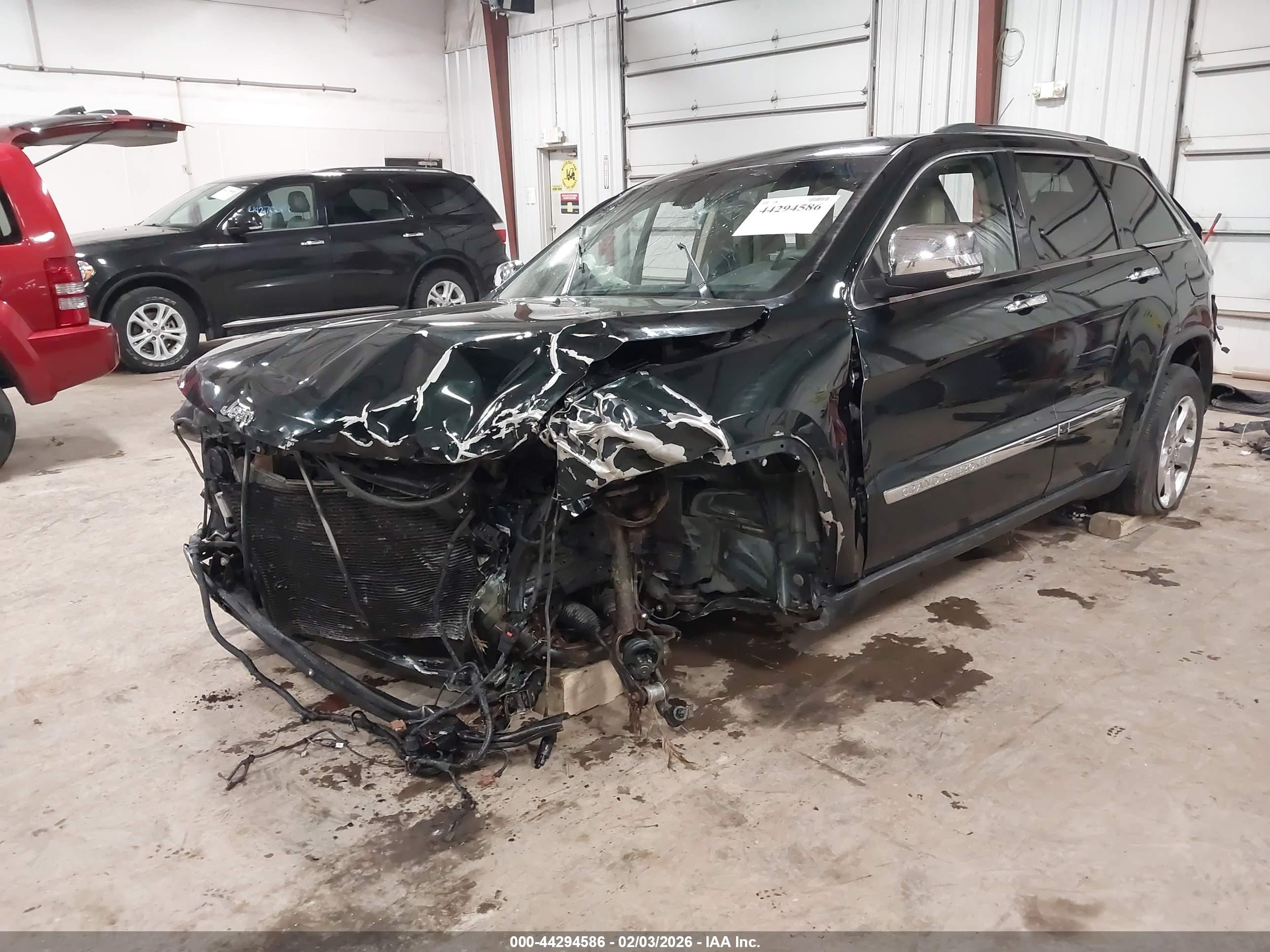 2013 Jeep Grand Cherokee Limited Black vin: 1C4RJFBG6DC627002