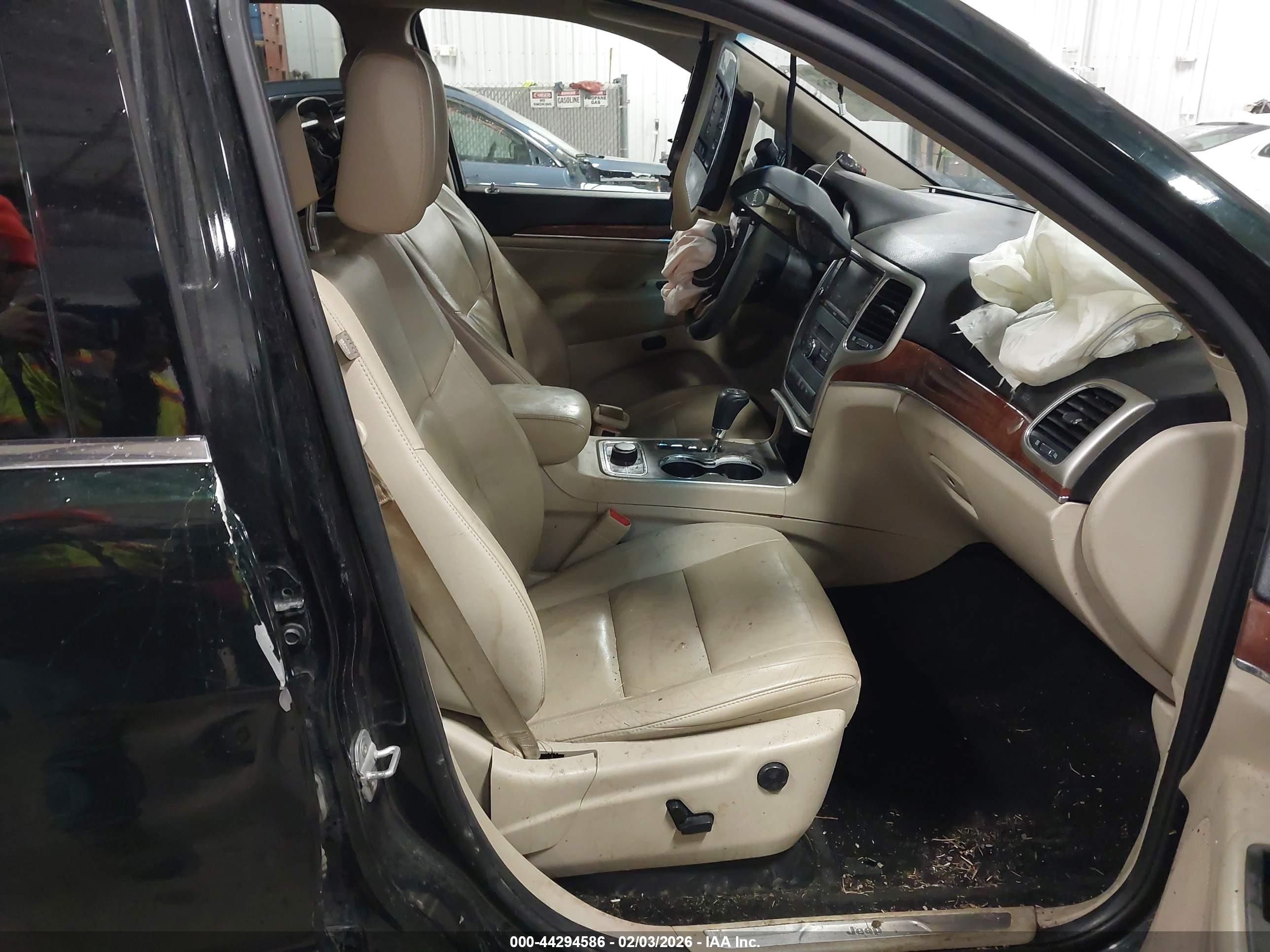 2013 Jeep Grand Cherokee Limited Black vin: 1C4RJFBG6DC627002