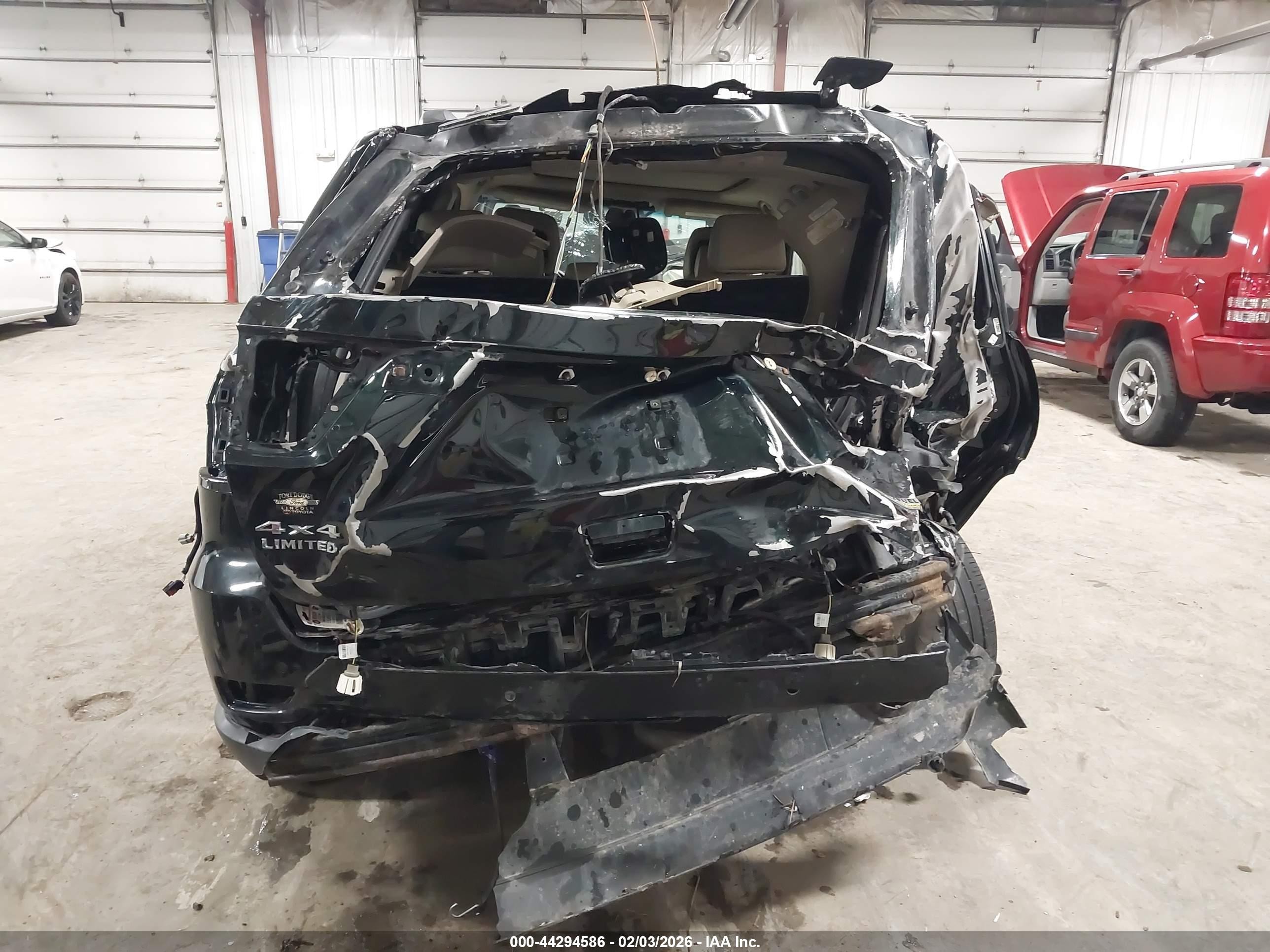 2013 Jeep Grand Cherokee Limited Black vin: 1C4RJFBG6DC627002