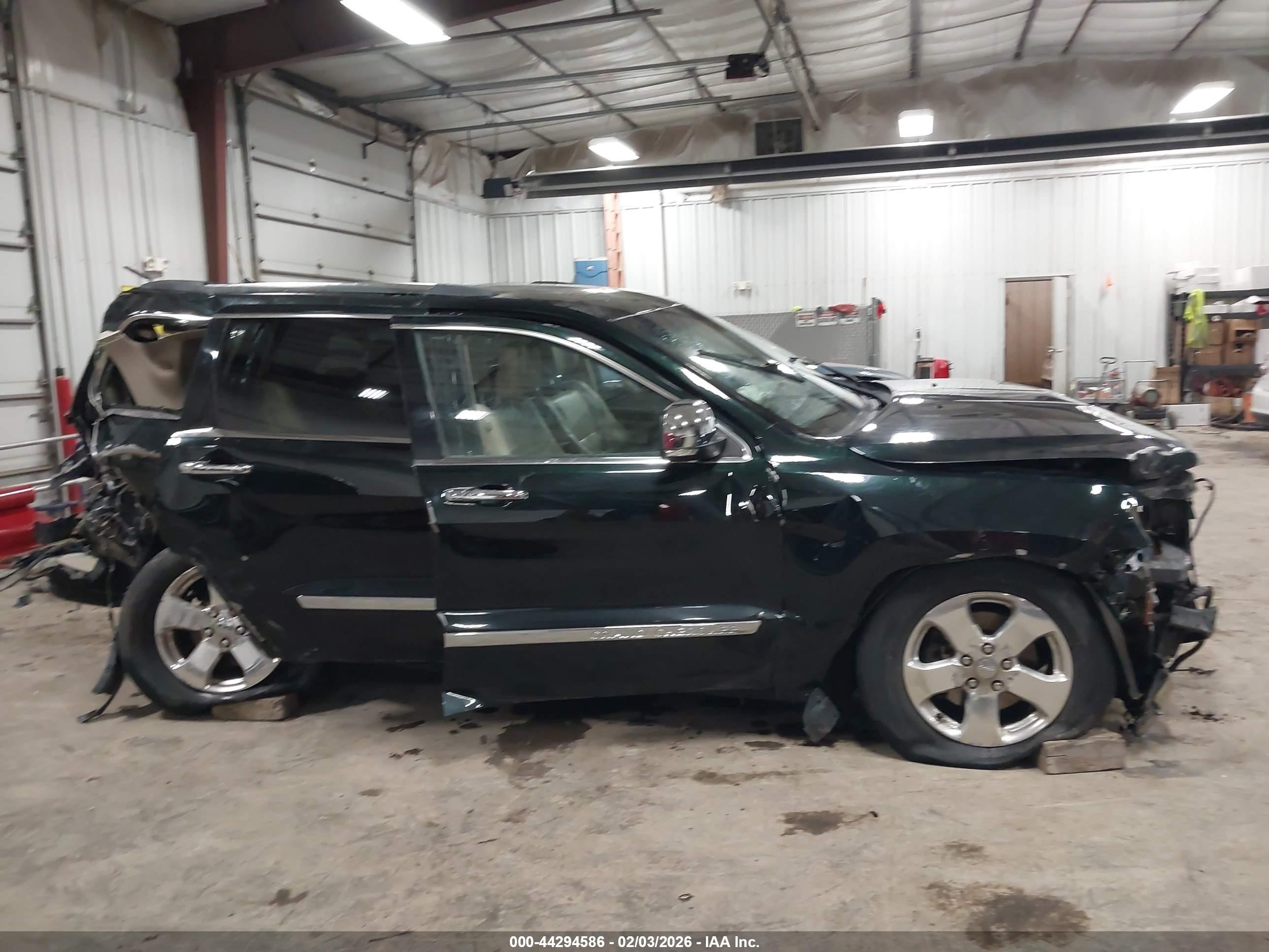 2013 Jeep Grand Cherokee Limited Black vin: 1C4RJFBG6DC627002