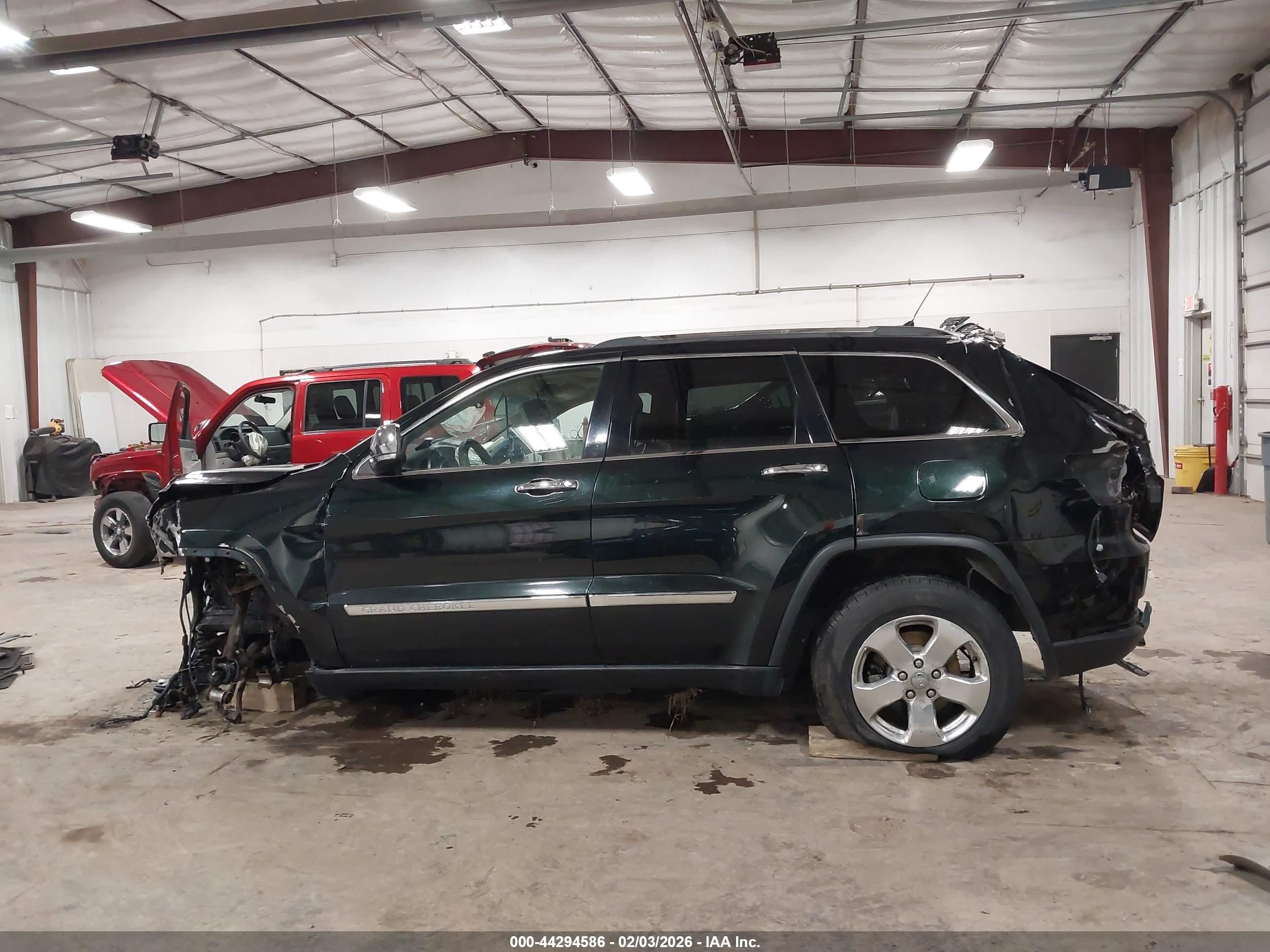 2013 Jeep Grand Cherokee Limited Black vin: 1C4RJFBG6DC627002