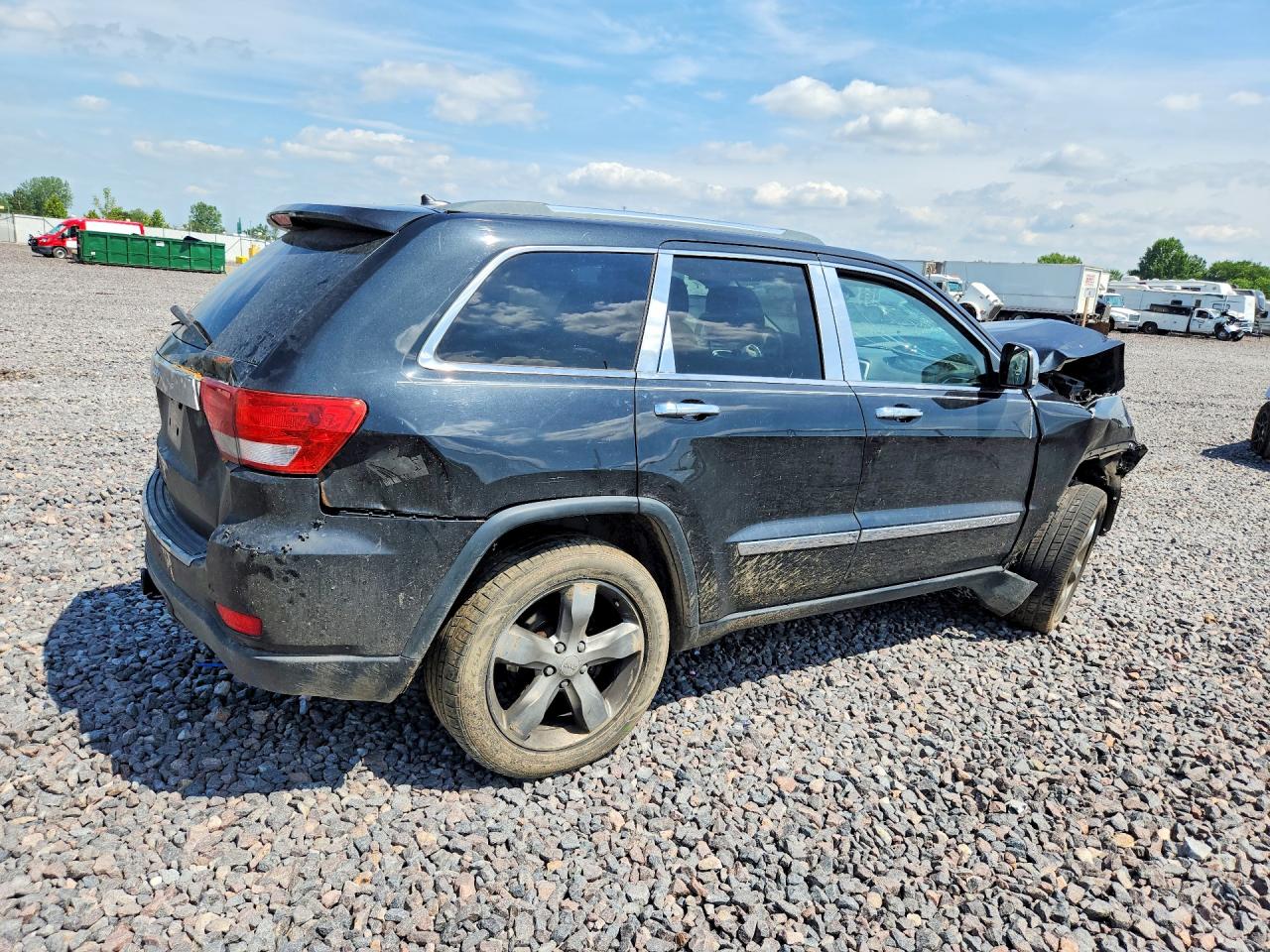 2013 Jeep Grand Cherokee Limited Black vin: 1C4RJFBG6DC640557