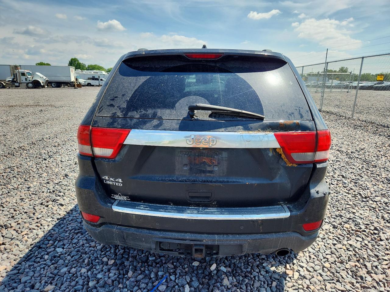 2013 Jeep Grand Cherokee Limited Black vin: 1C4RJFBG6DC640557
