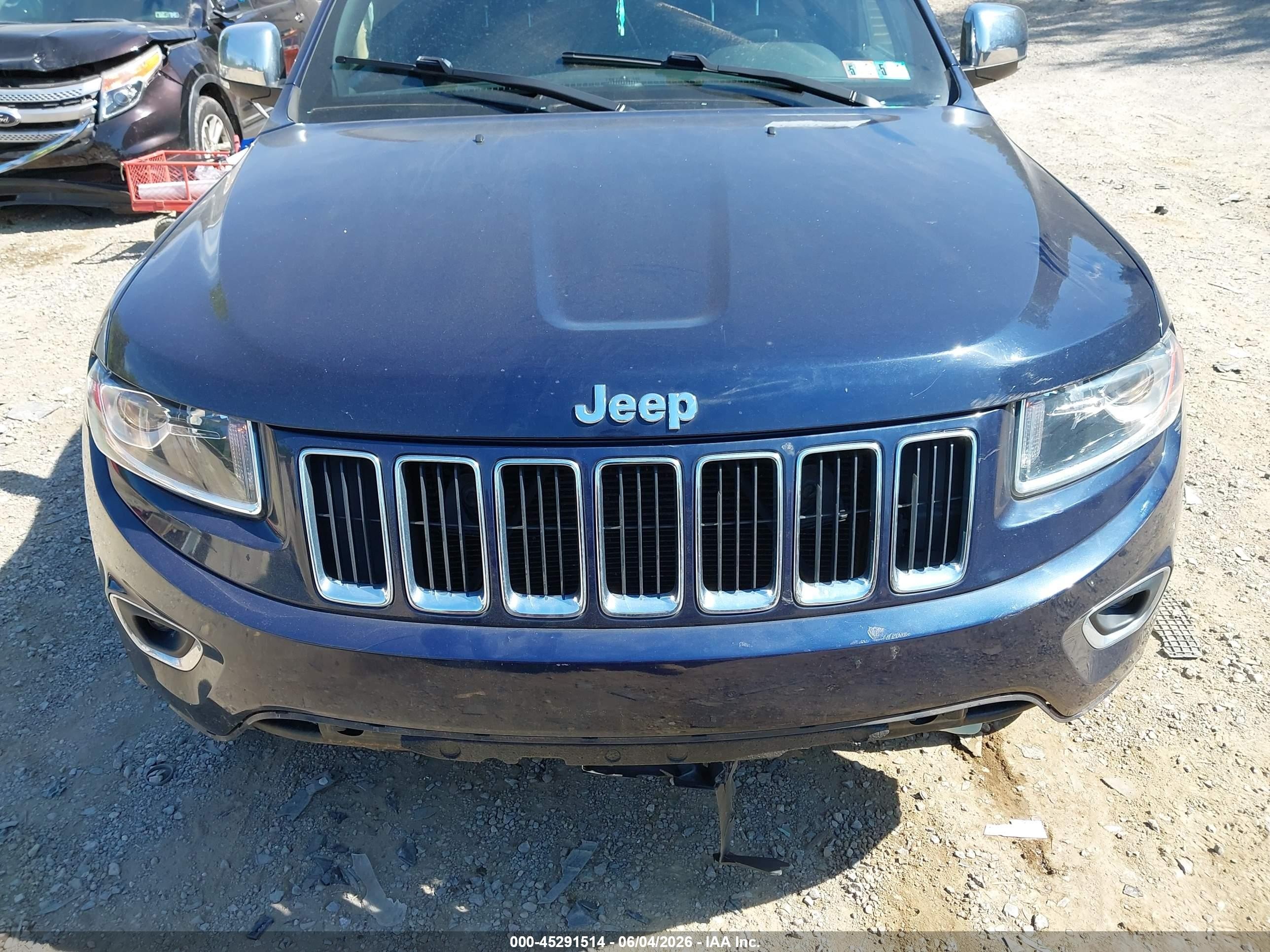 2014 Jeep Grand Cherokee Limited Black vin: 1C4RJFBG6EC102393