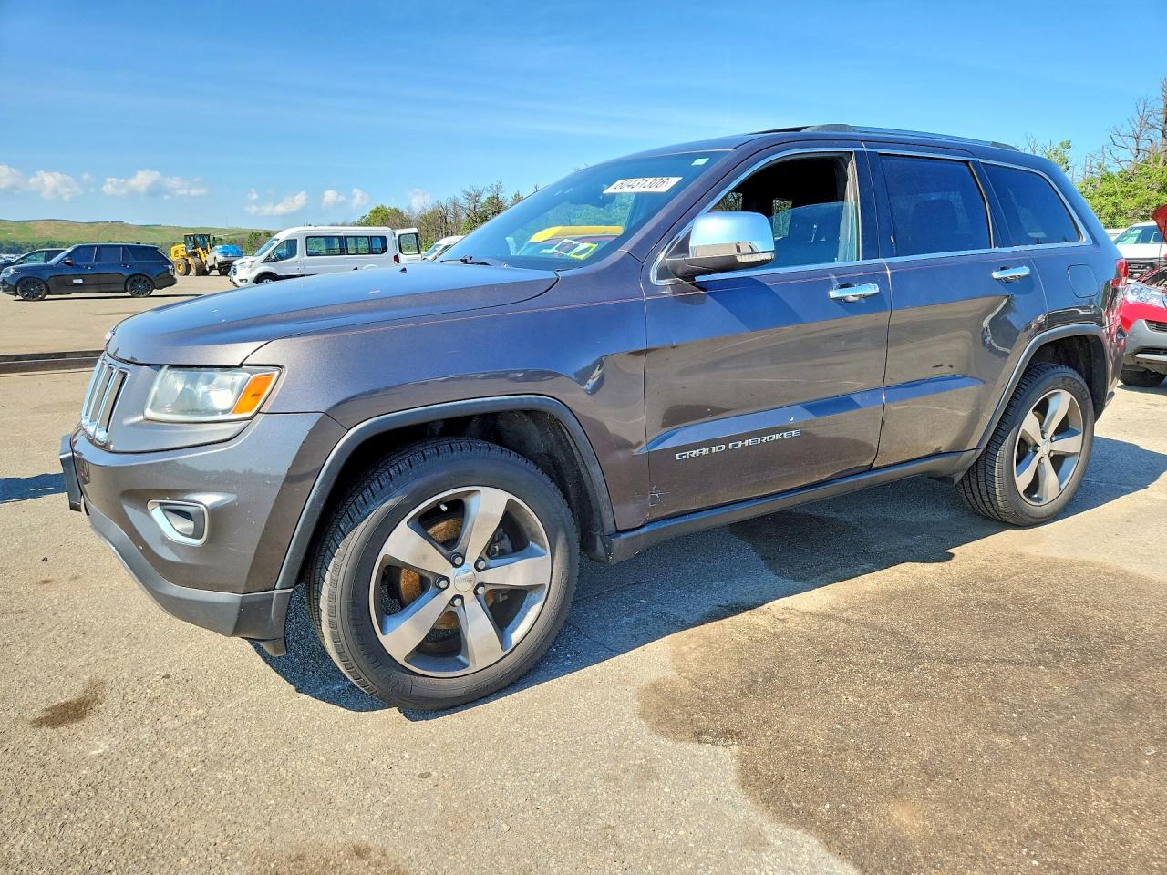 2014 Jeep Grand Cherokee Limited Charcoal vin: 1C4RJFBG6EC119372