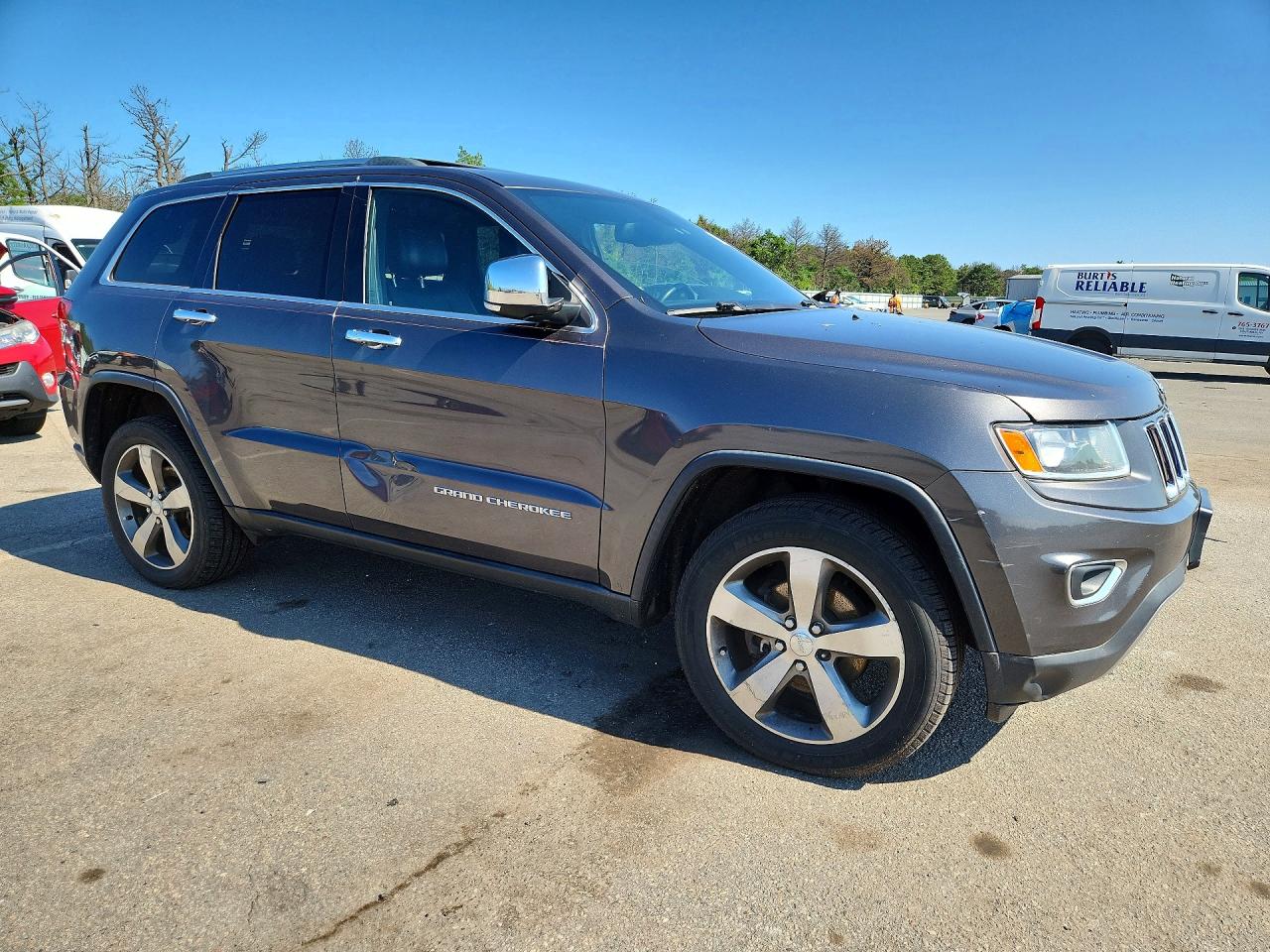 2014 Jeep Grand Cherokee Limited Charcoal vin: 1C4RJFBG6EC119372