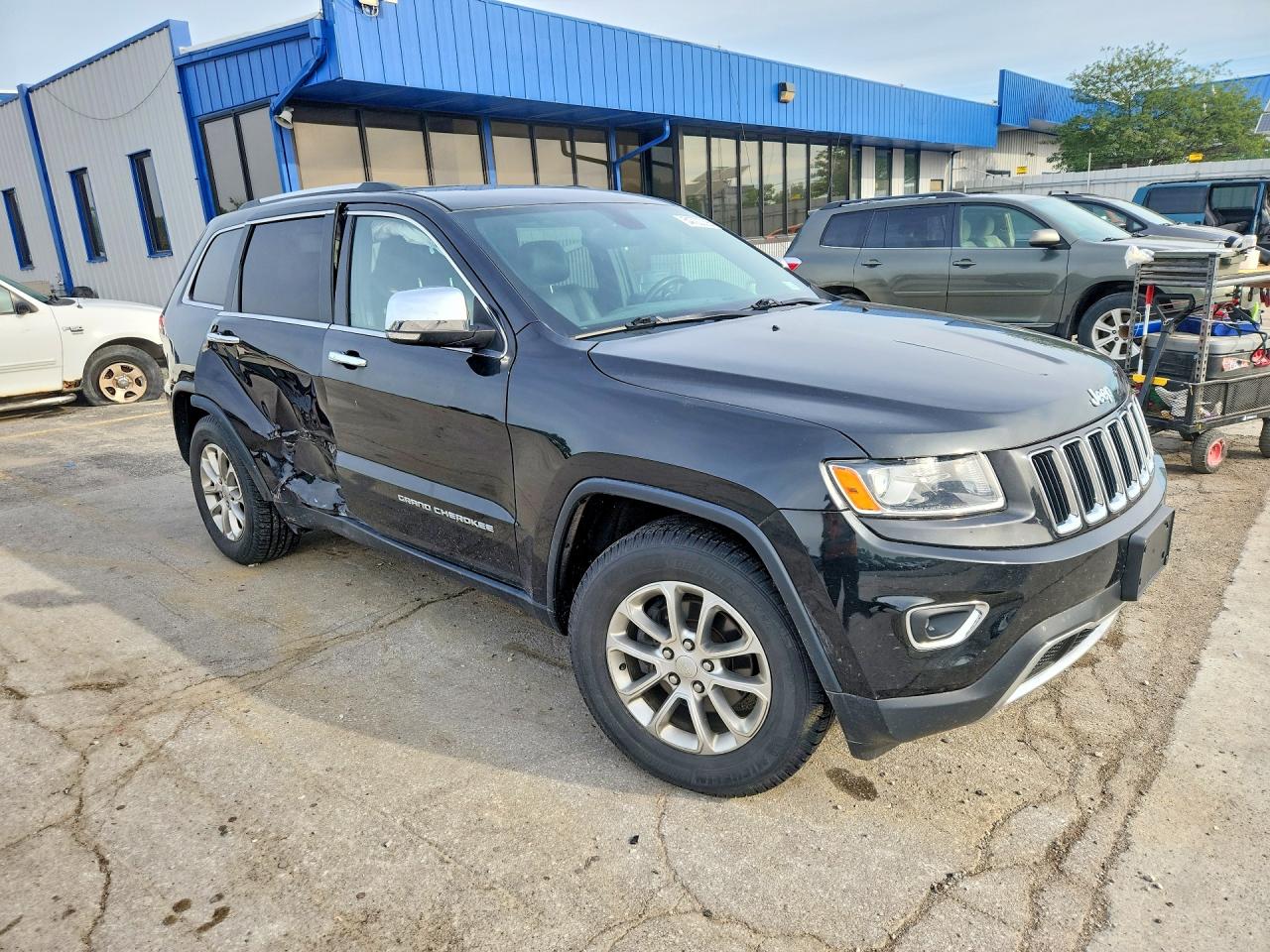 2014 Jeep Grand Cherokee Limited Black vin: 1C4RJFBG6EC128475