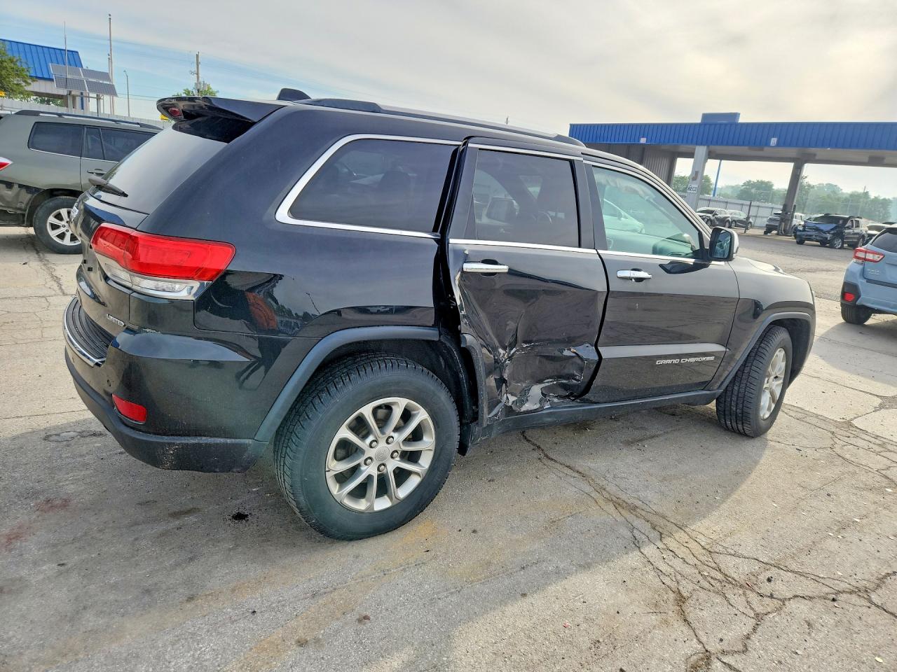 2014 Jeep Grand Cherokee Limited Black vin: 1C4RJFBG6EC128475