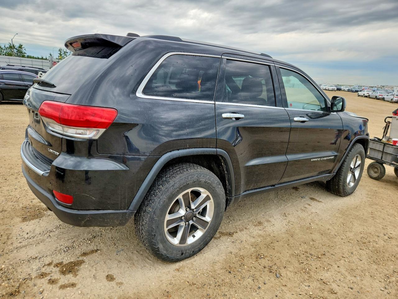 2014 Jeep Grand Cherokee Limited Black vin: 1C4RJFBG6EC188594