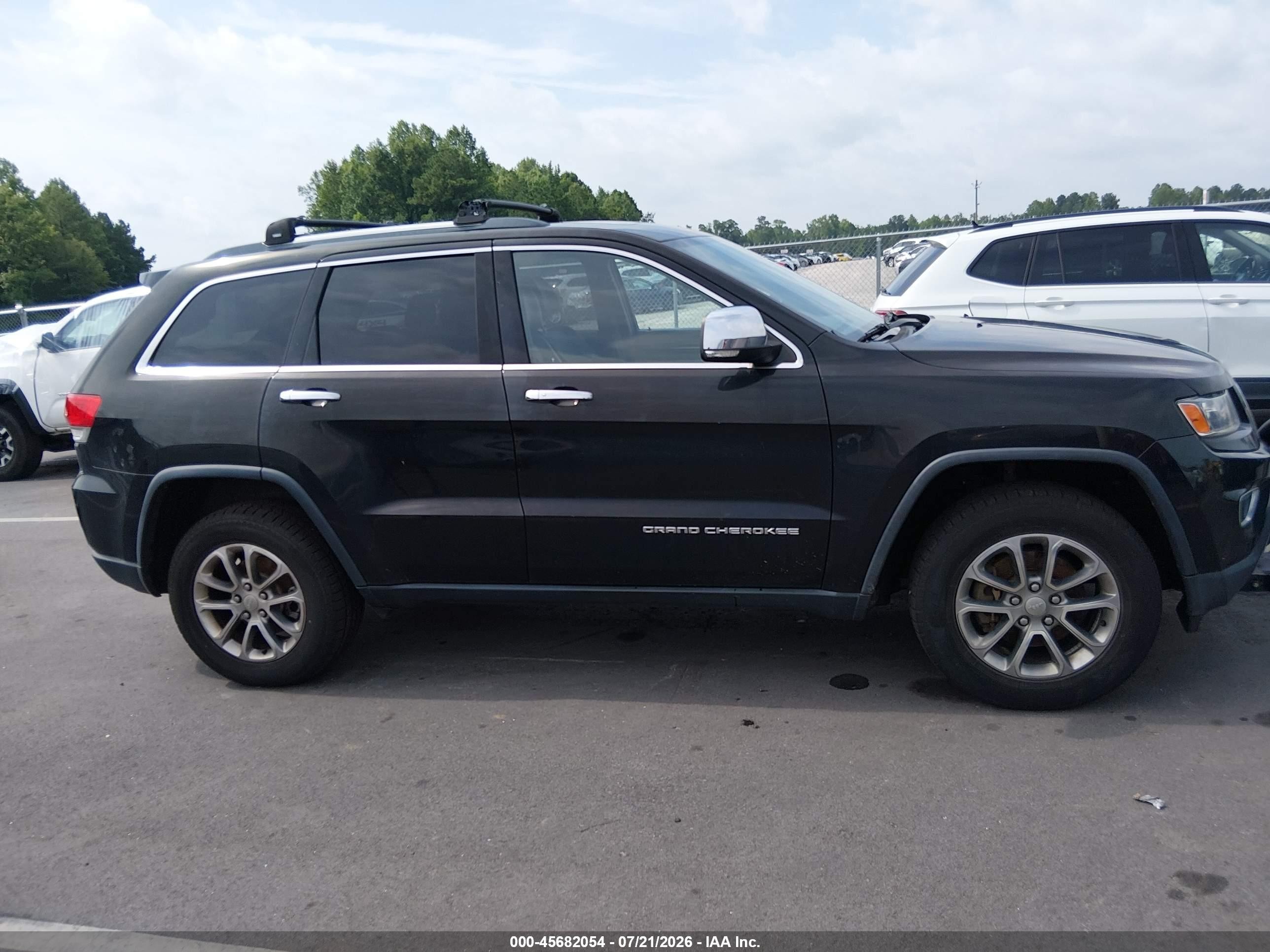 2014 Jeep Grand Cherokee Limited Черный vin: 1C4RJFBG6EC231511