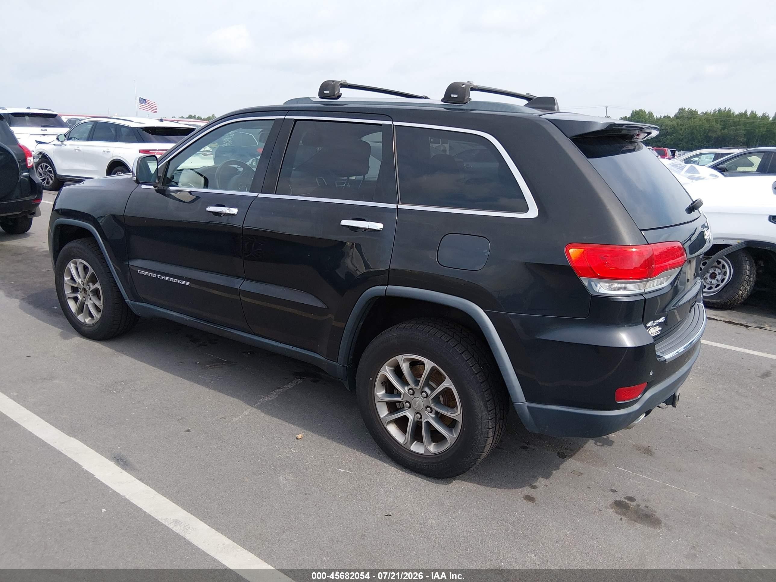 2014 Jeep Grand Cherokee Limited Черный vin: 1C4RJFBG6EC231511