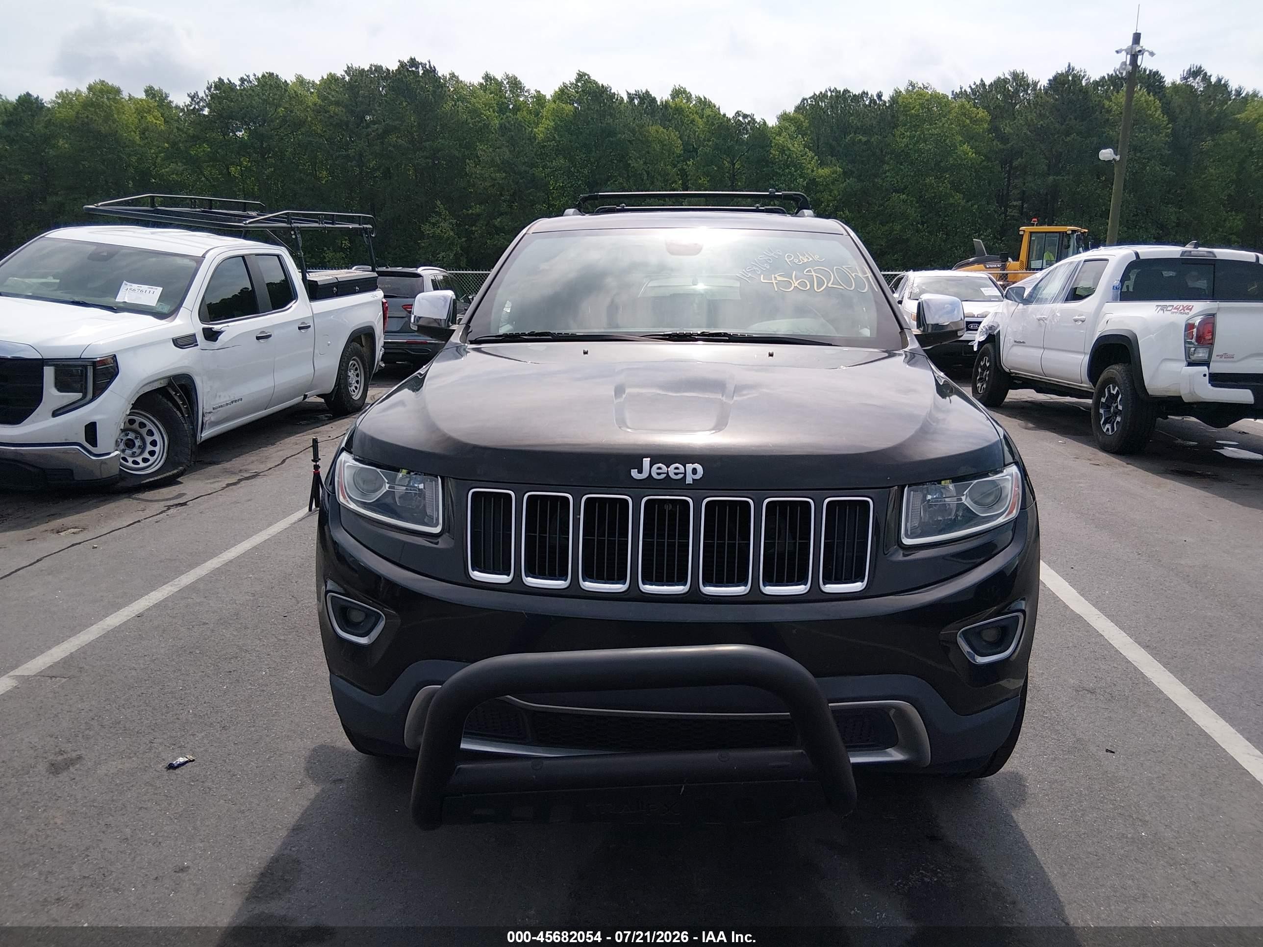 2014 Jeep Grand Cherokee Limited Черный vin: 1C4RJFBG6EC231511