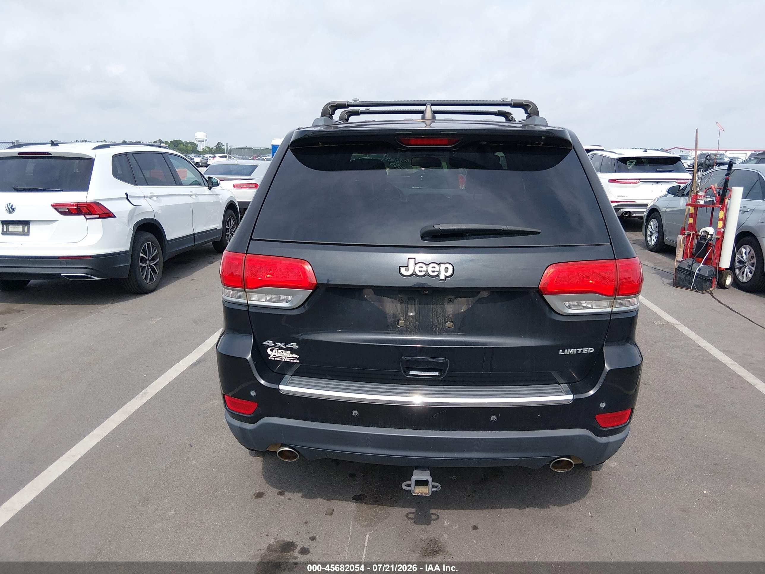 2014 Jeep Grand Cherokee Limited Черный vin: 1C4RJFBG6EC231511