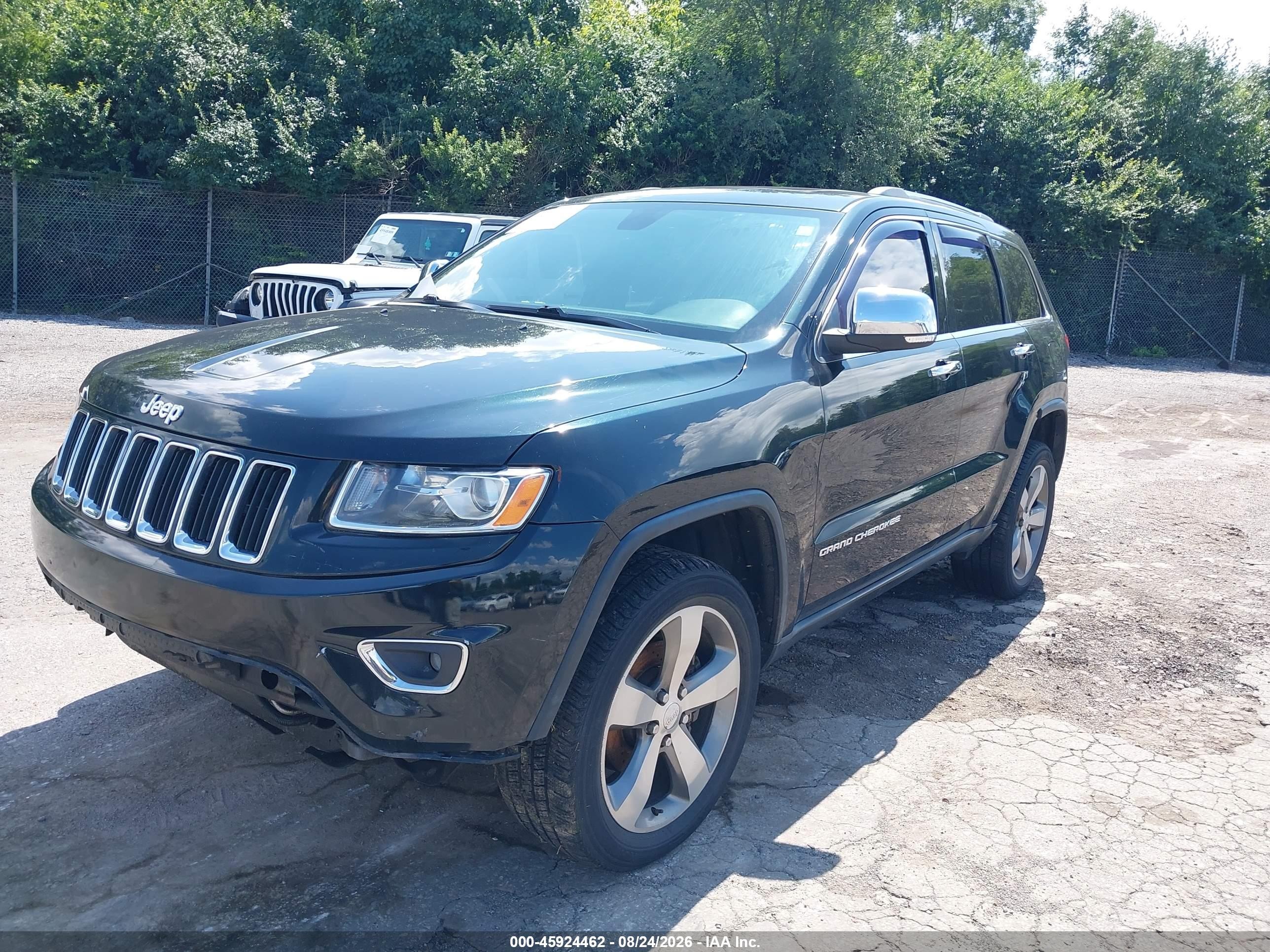 2014 Jeep Grand Cherokee Limited Черный vin: 1C4RJFBG6EC246106