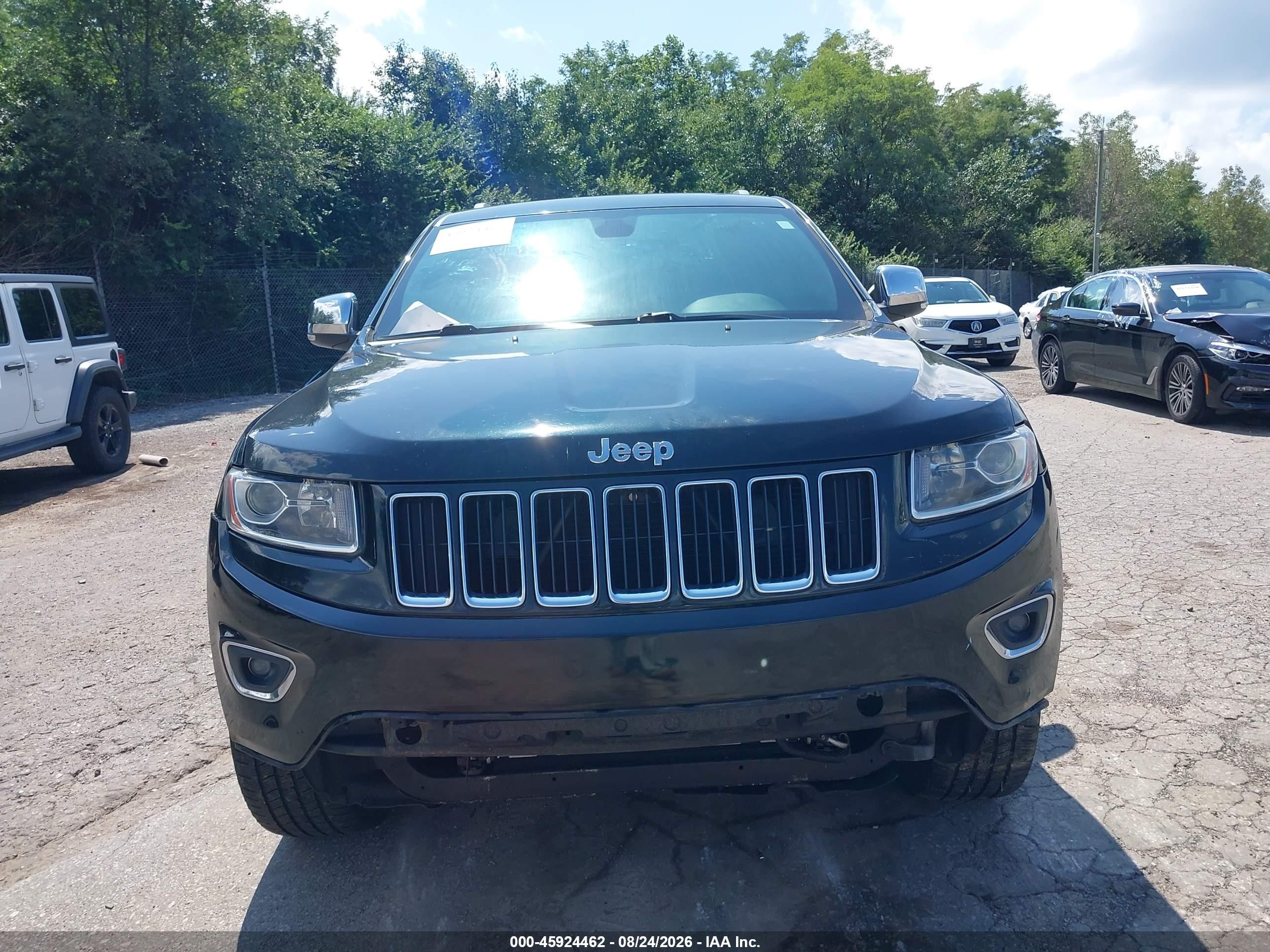2014 Jeep Grand Cherokee Limited Черный vin: 1C4RJFBG6EC246106