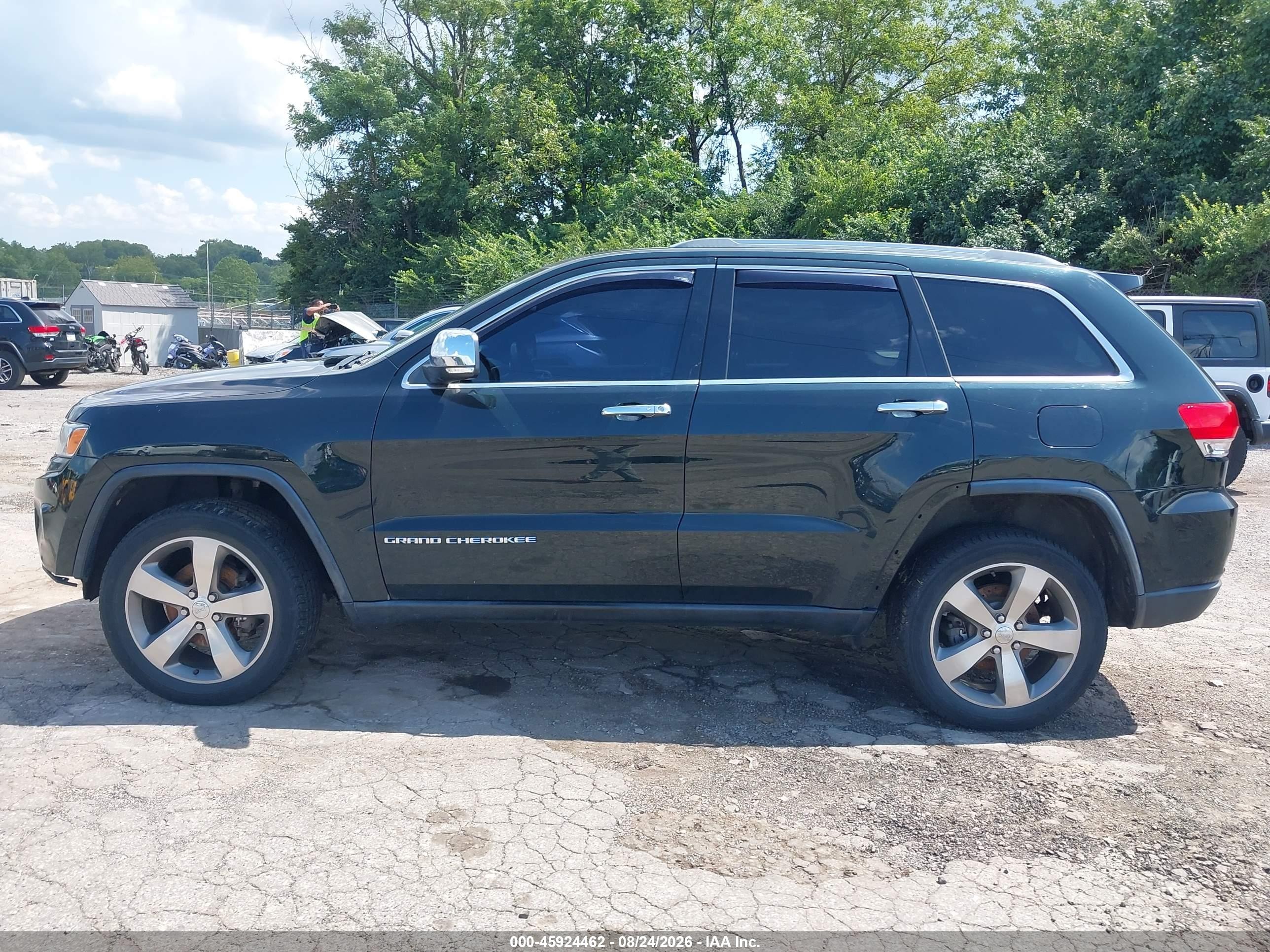2014 Jeep Grand Cherokee Limited Черный vin: 1C4RJFBG6EC246106