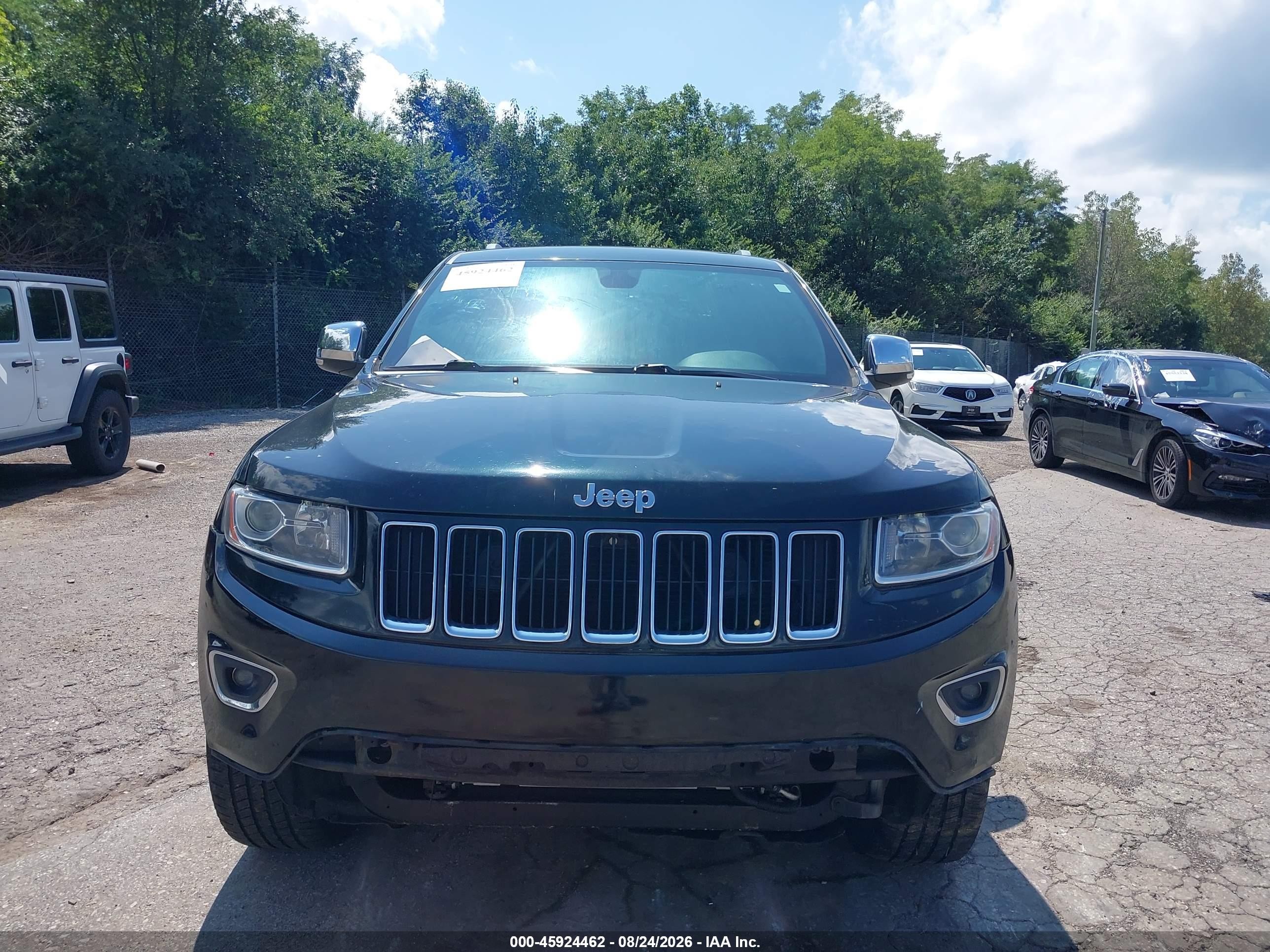 2014 Jeep Grand Cherokee Limited Черный vin: 1C4RJFBG6EC246106