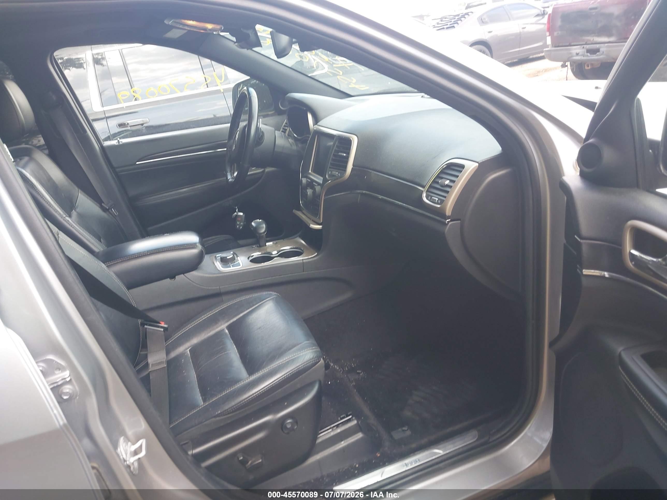 2014 Jeep Grand Cherokee Limited Silver vin: 1C4RJFBG6EC275671