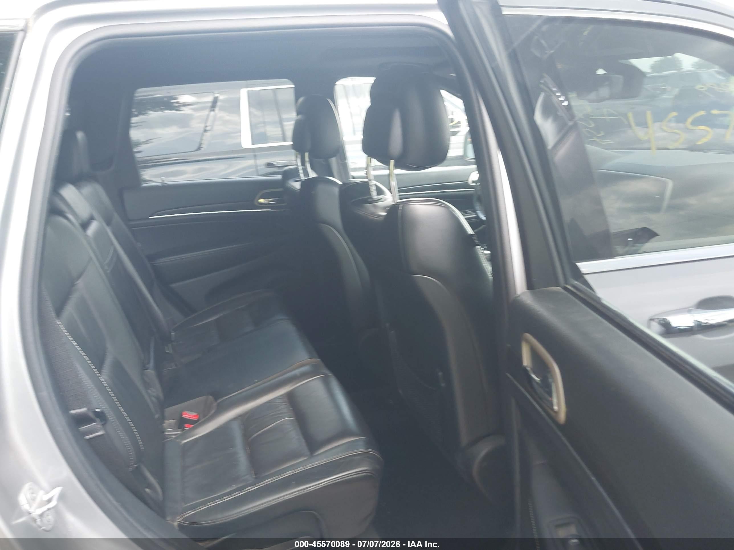 2014 Jeep Grand Cherokee Limited Silver vin: 1C4RJFBG6EC275671