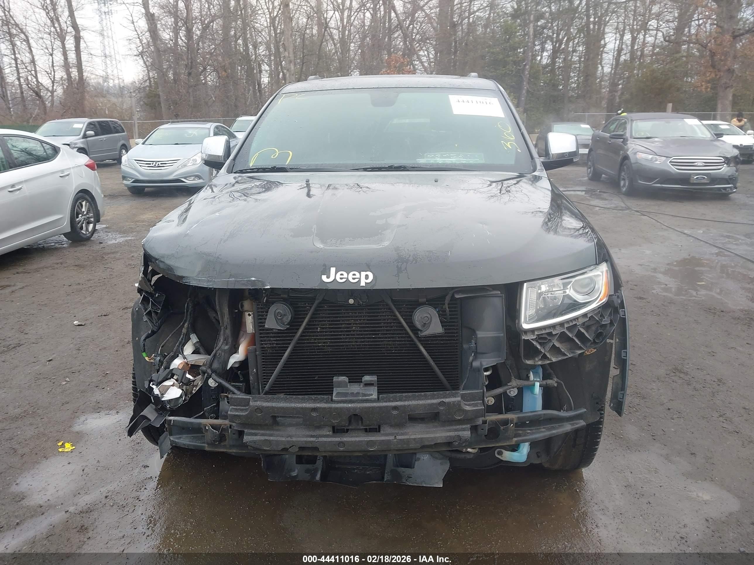 2014 Jeep Grand Cherokee Limited Black vin: 1C4RJFBG6EC279882
