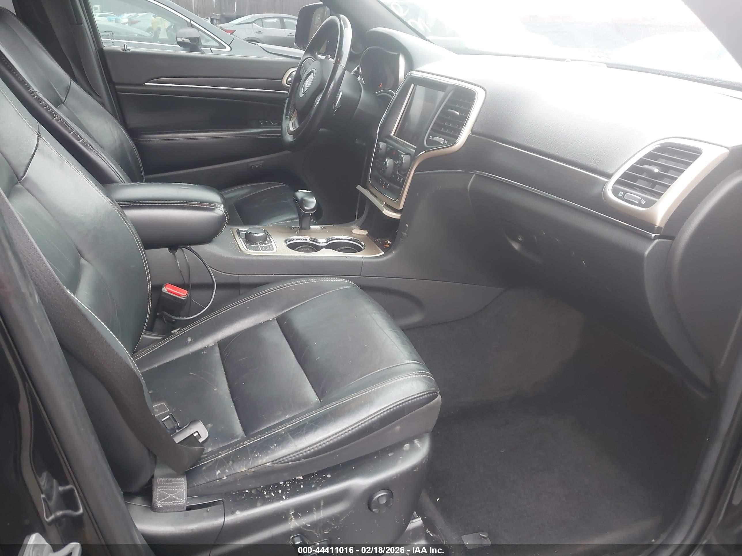 2014 Jeep Grand Cherokee Limited Black vin: 1C4RJFBG6EC279882