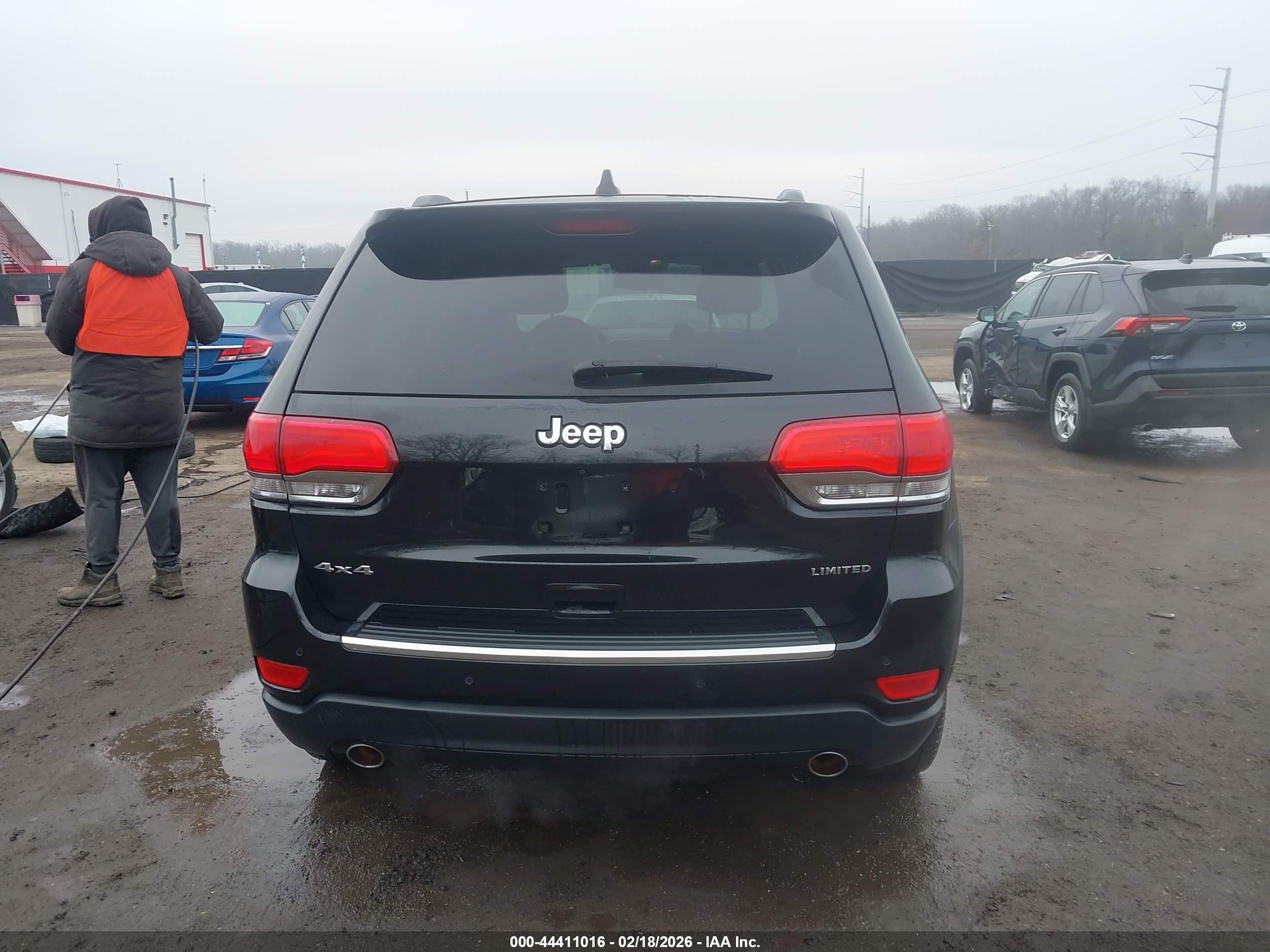 2014 Jeep Grand Cherokee Limited Black vin: 1C4RJFBG6EC279882