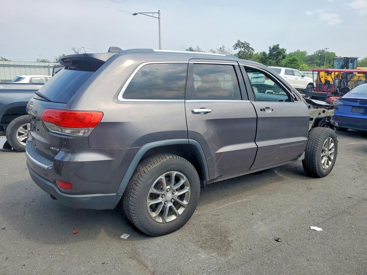 2014 Jeep Grand Cherokee Limited Gray vin: 1C4RJFBG6EC301959