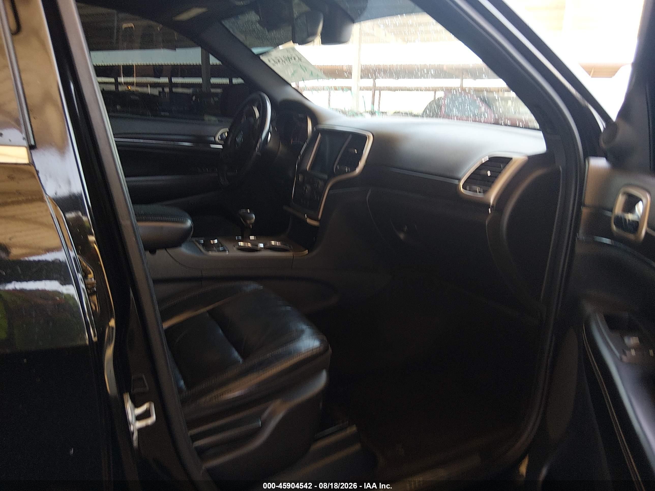 2014 Jeep Grand Cherokee Limited Black vin: 1C4RJFBG6EC321371