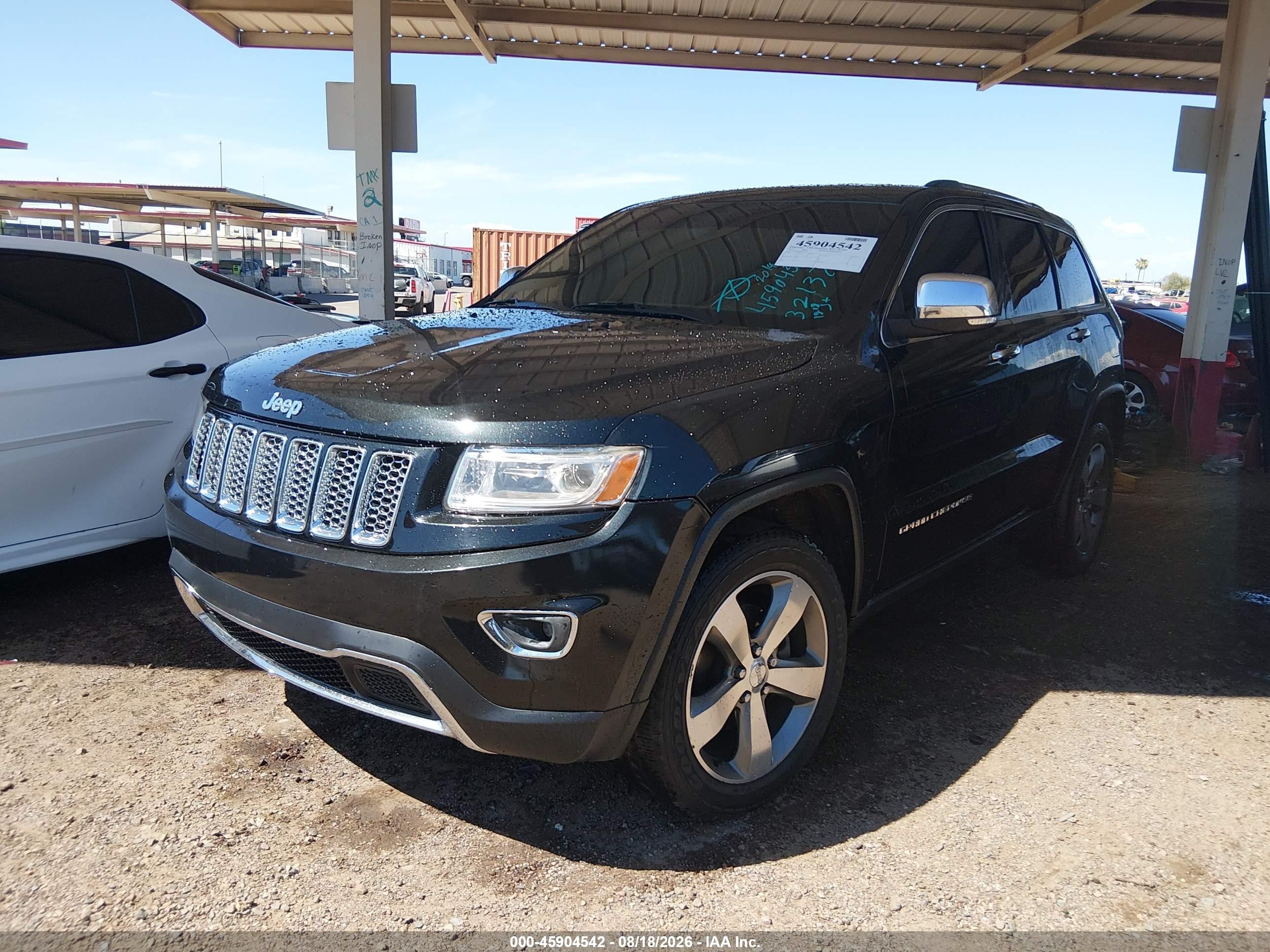 2014 Jeep Grand Cherokee Limited Black vin: 1C4RJFBG6EC321371