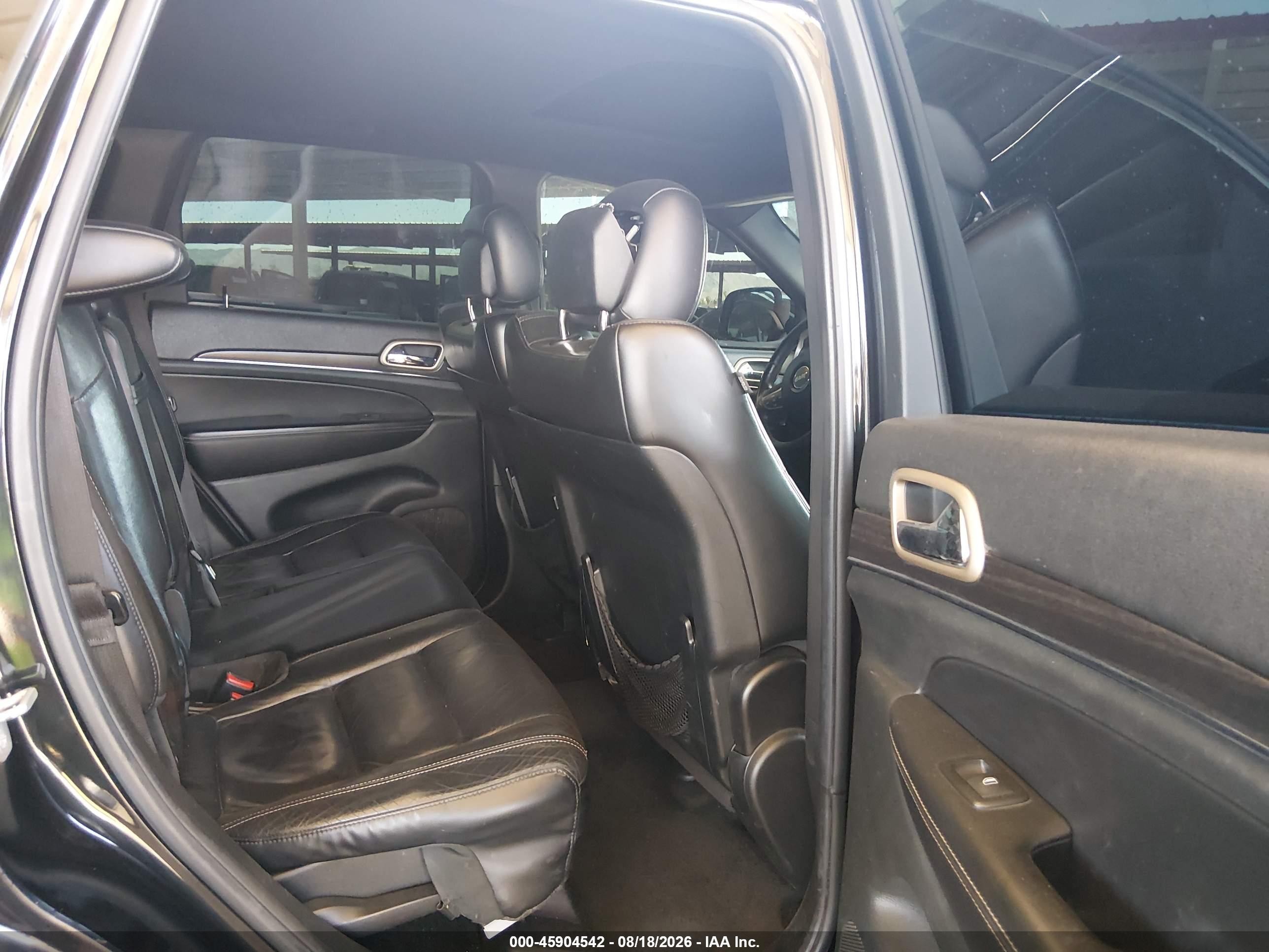 2014 Jeep Grand Cherokee Limited Black vin: 1C4RJFBG6EC321371