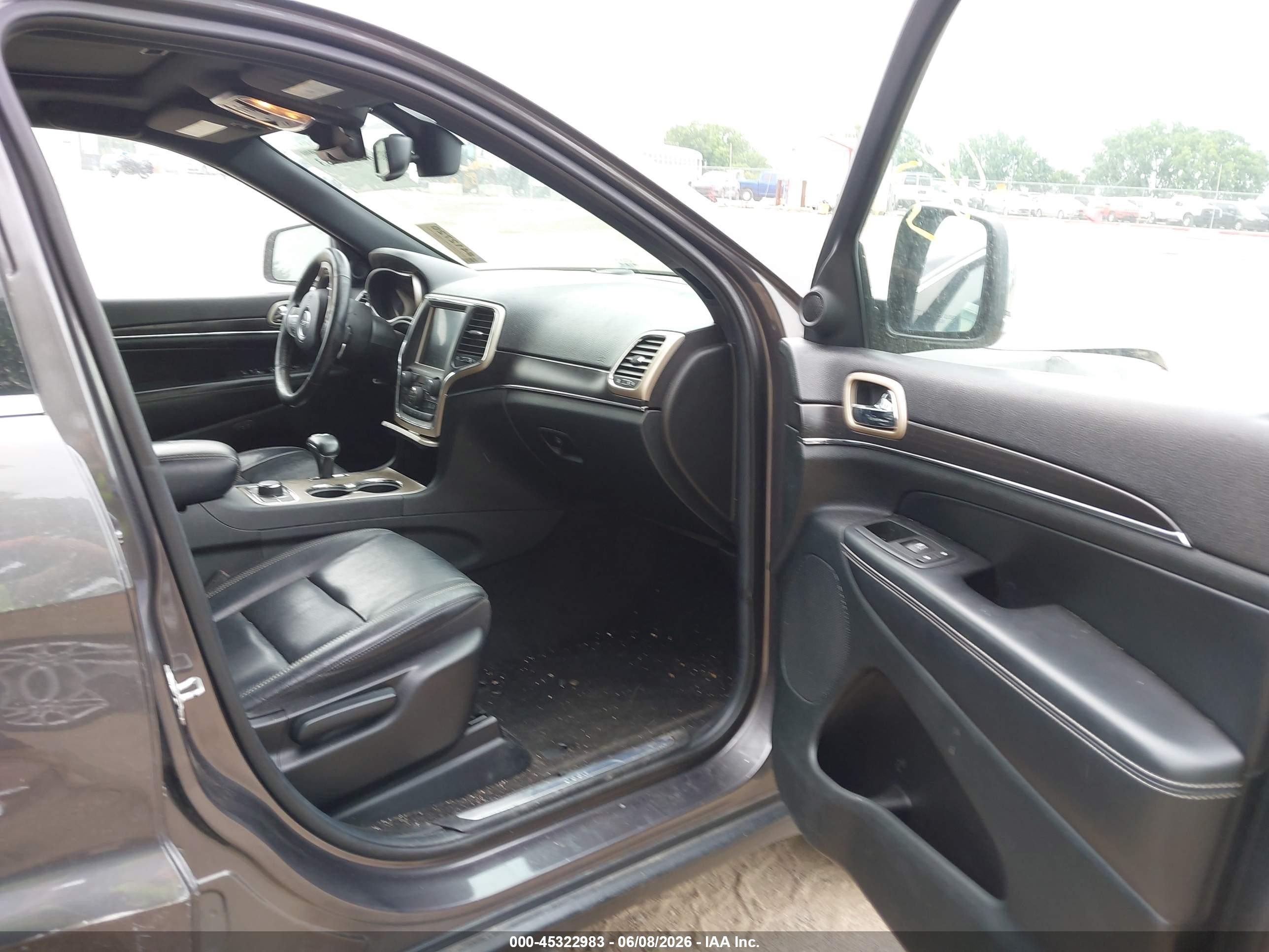 2014 Jeep Grand Cherokee Limited Gray vin: 1C4RJFBG6EC323718