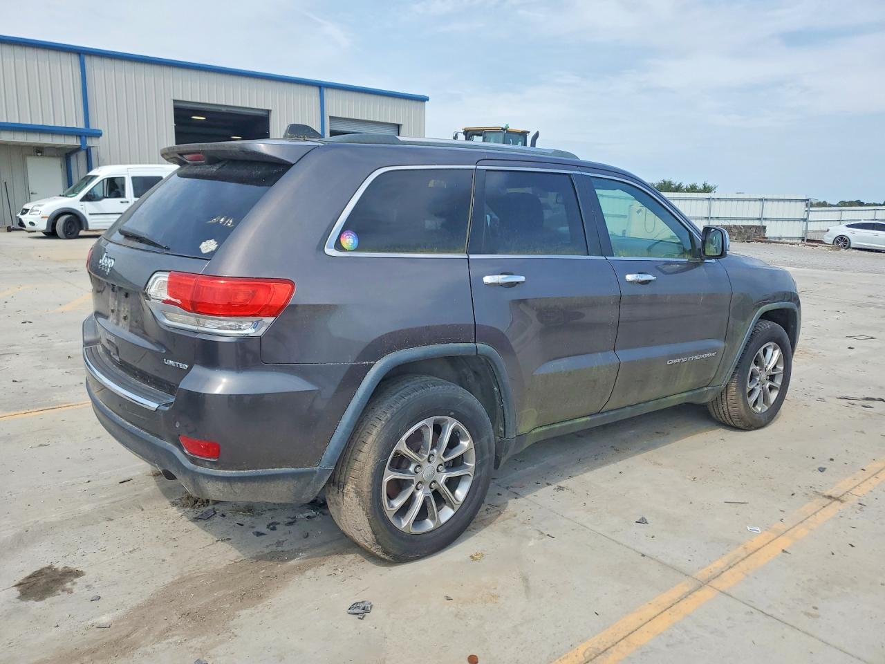 2014 Jeep Grand Cherokee Laredo Gray vin: 1C4RJFBG6EC347307
