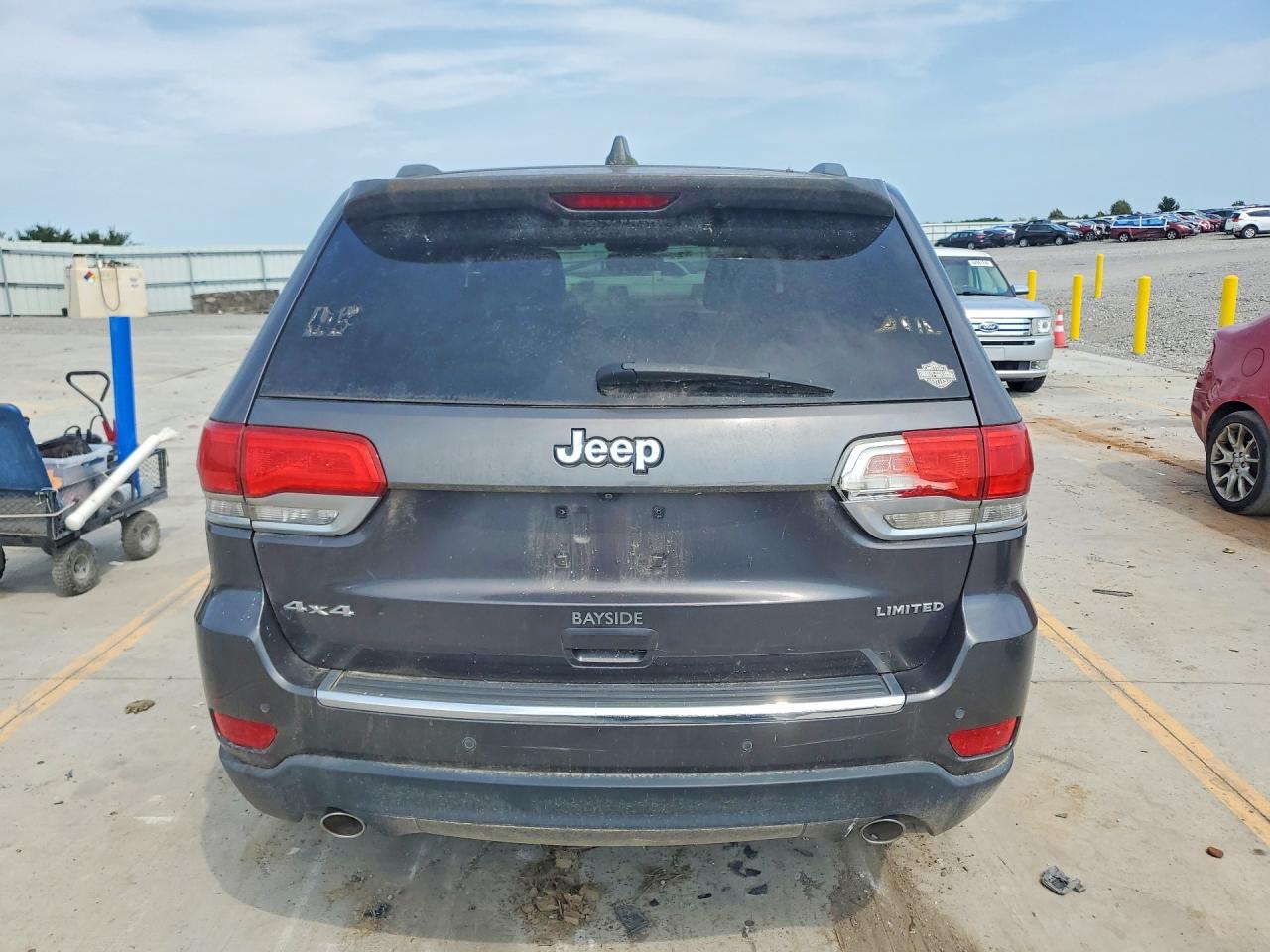 2014 Jeep Grand Cherokee Laredo Gray vin: 1C4RJFBG6EC347307
