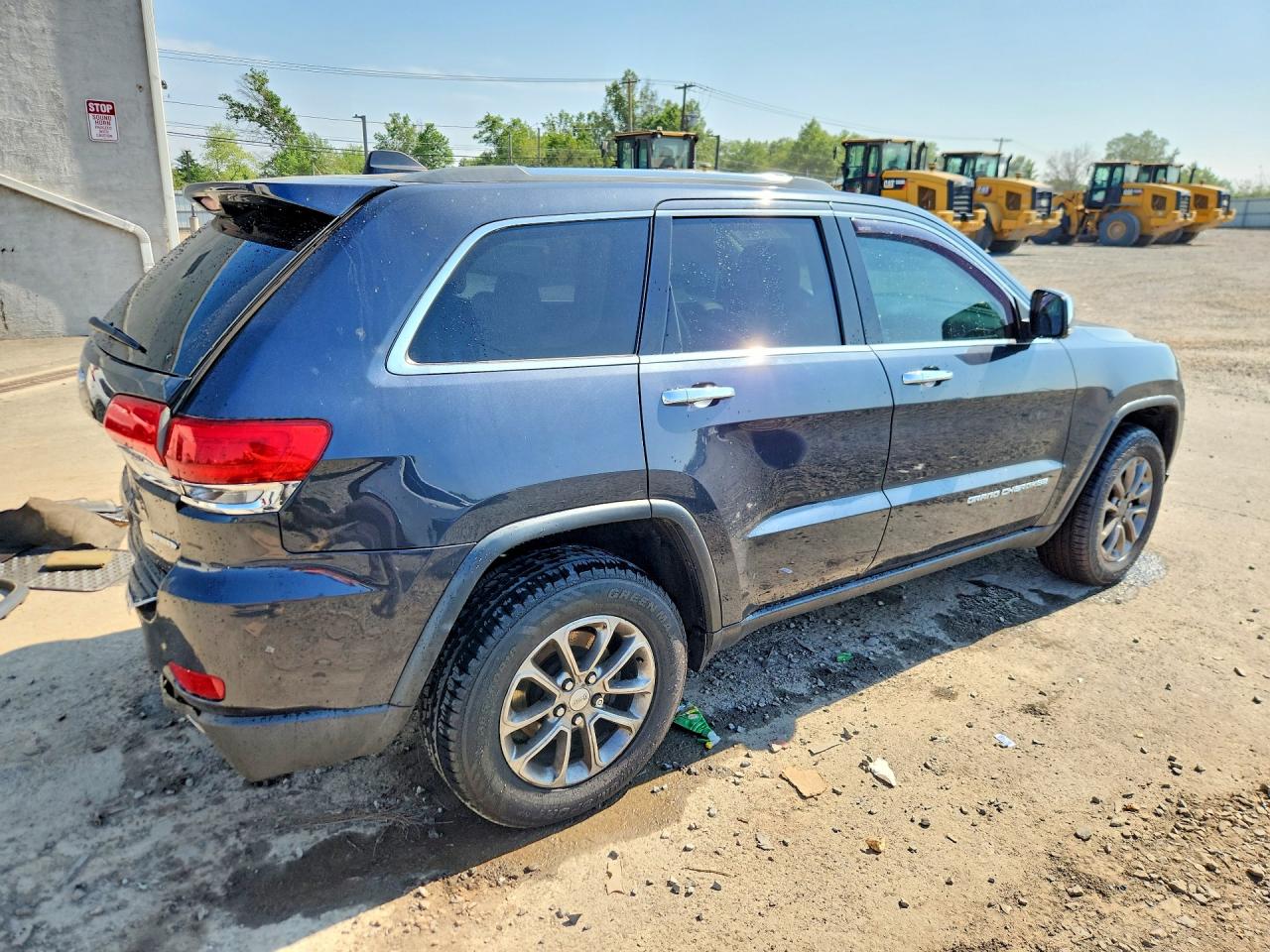 2014 Jeep Grand Cherokee Limited Gray vin: 1C4RJFBG6EC363118